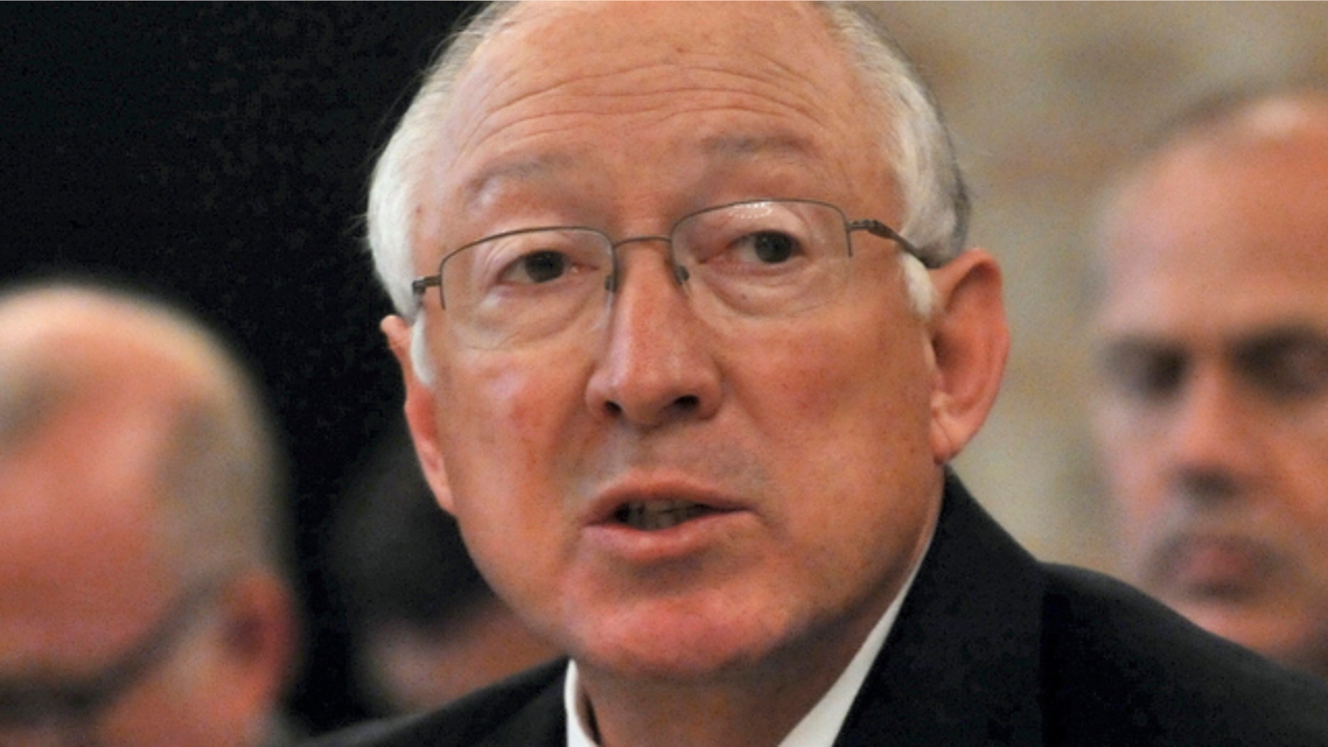 June 26, 2012: Then-Secretary of the Interior Ken Salazar speaks during the Arctic Energy Agenda Roundtable conference in Trondheim, Norway.