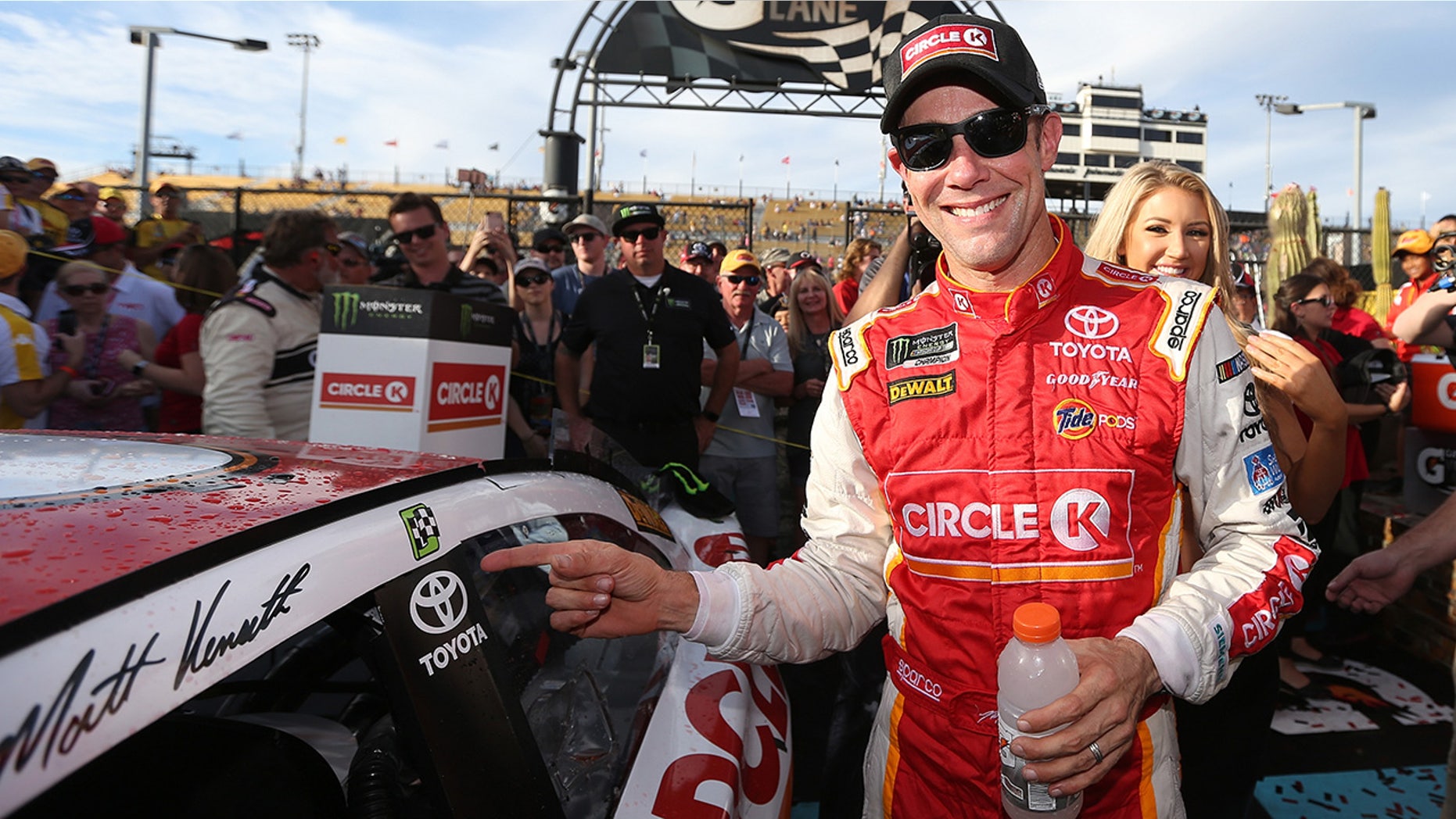 Matt Kenseth won his 39th NASCAR race in Phoenix last November.