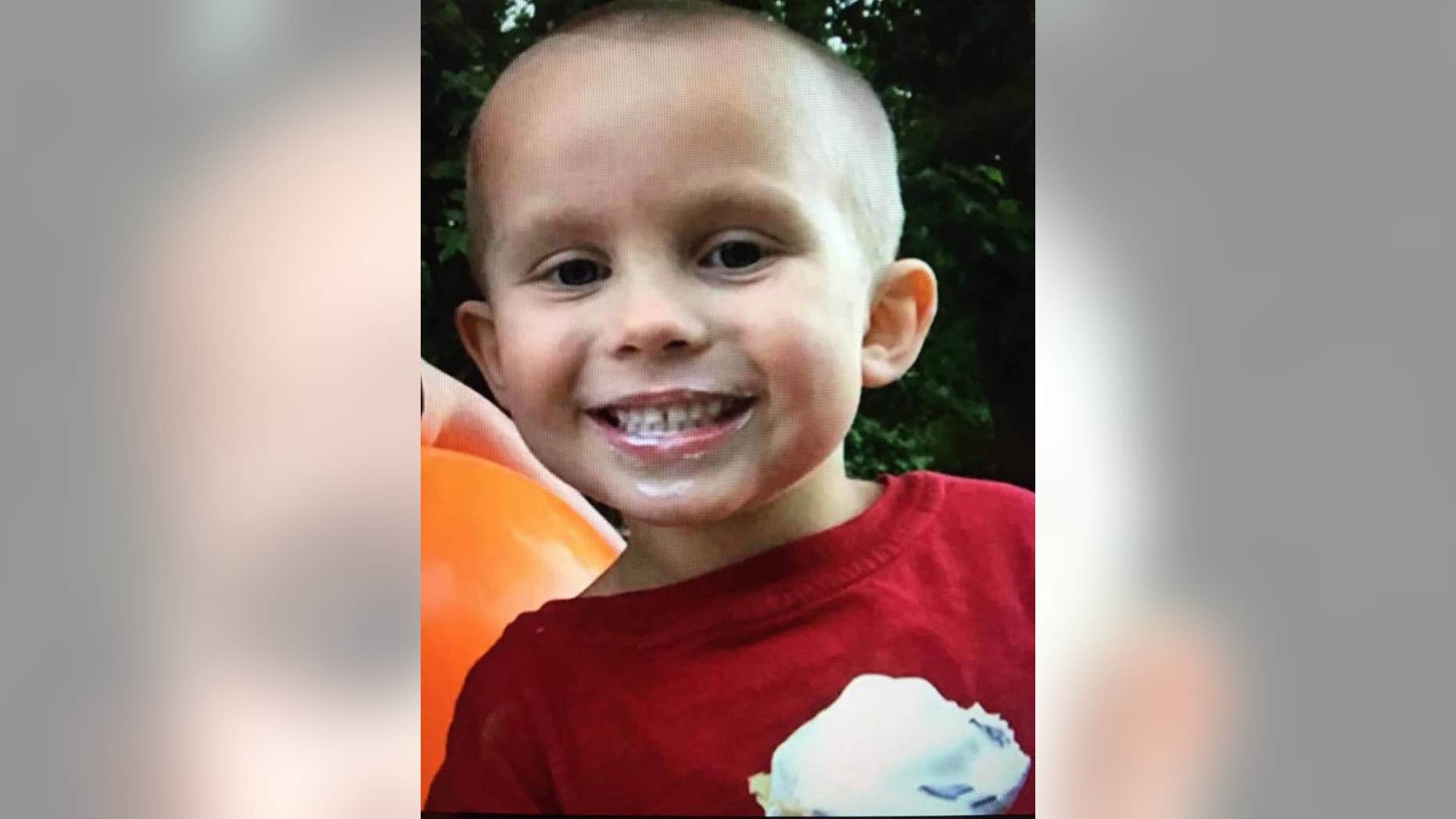 James Spoonamore, 5, had been missing for days before his body was found.