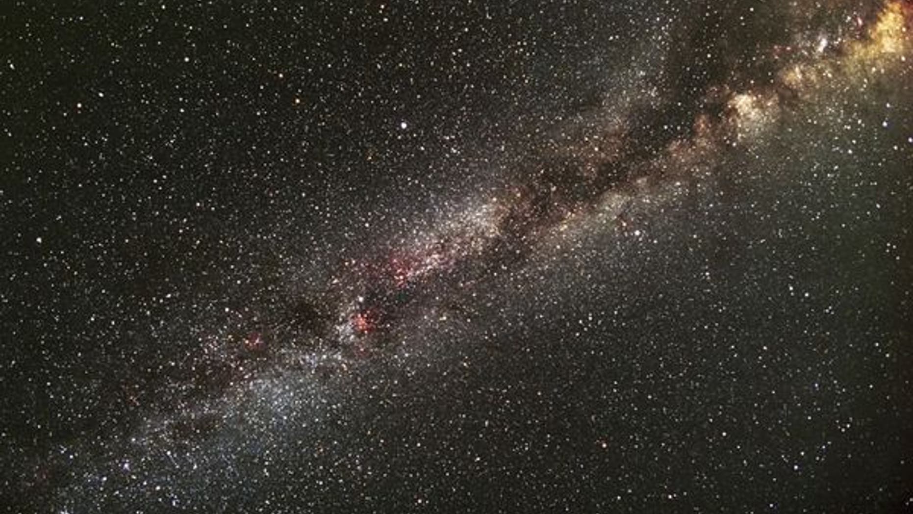 Image of the Milky Way that includes the Kepler field of view (Credit: Carter Roberts).