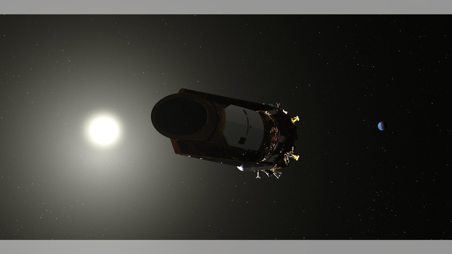 An artist's illustration of NASA's Kepler space telescope, which has discovered about 70 percent of all known exoplanets to date.