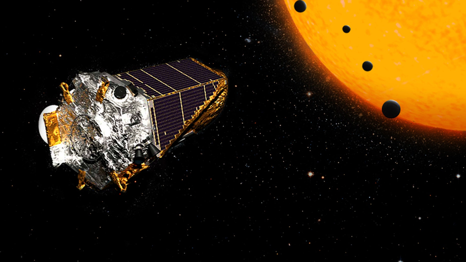NASA’s Kepler Space Telescope has gazed at more than 150,000 stars and continues to transmit back data that leads to important discoveries of celestial objects in our galaxy, including first-time observations of planets outside our solar system. (Credits: NASA/Ames Research Center/Wendy Stenzel)