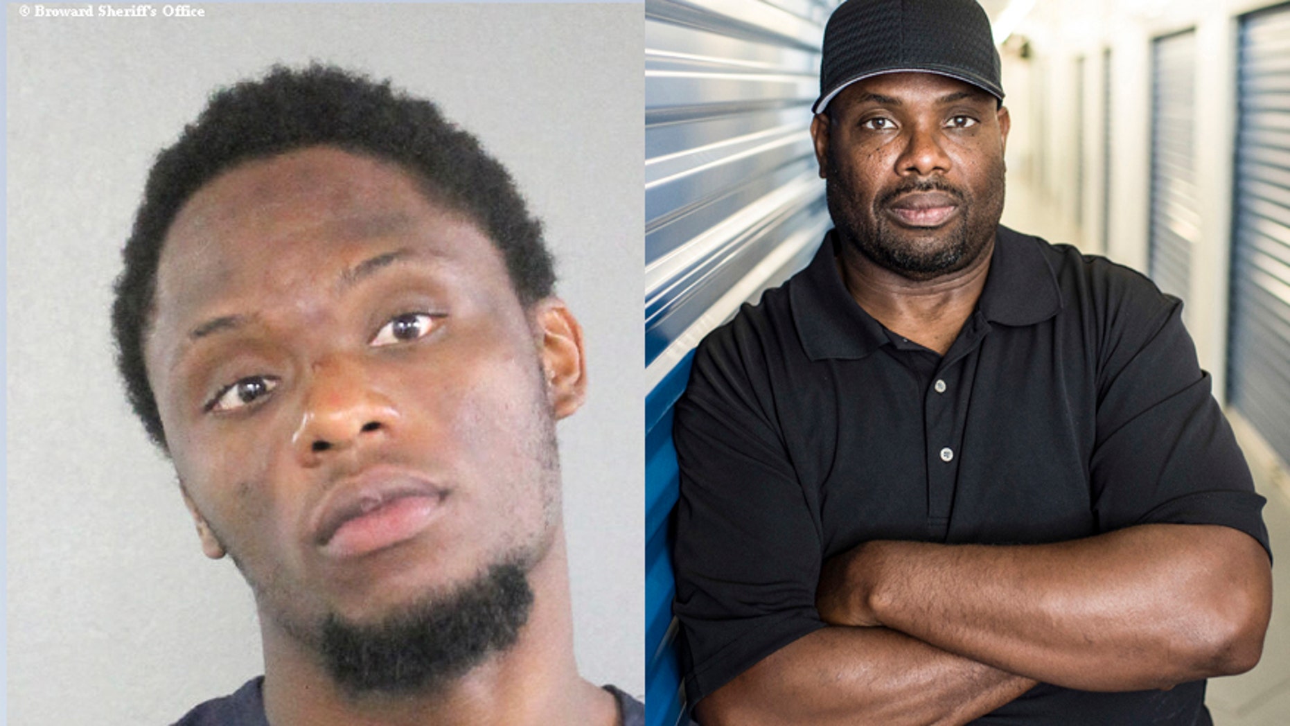 Buyer Kevin Pew (right) star in A&Eâs new original series, "Storage Wars Miami." His son, Hashim Saeed Pew (left), is facing a premediated murder charge in the death of 19-year-old Janel Hamilton.