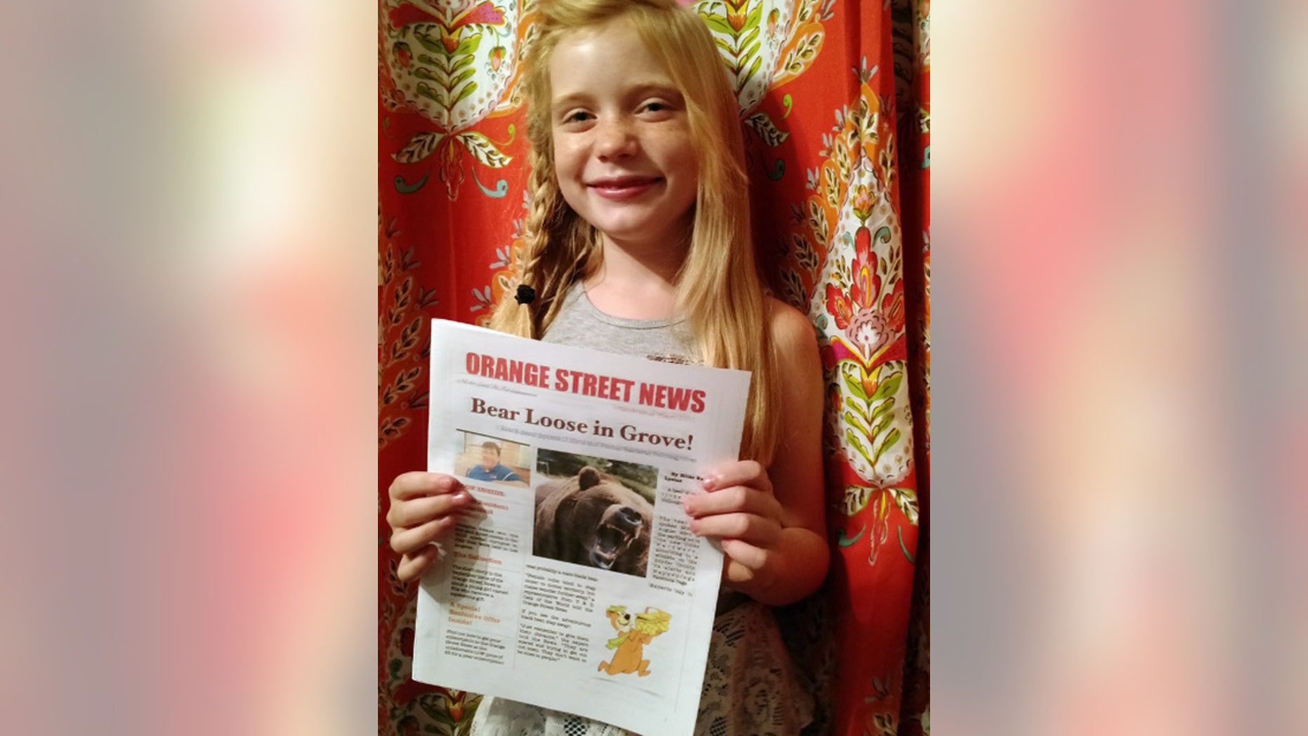 In this September 2015, photo provided by Matthew Lysiak, Hilde Kate Lysiak poses for a photo at her home in Selinsgrove, Pa.