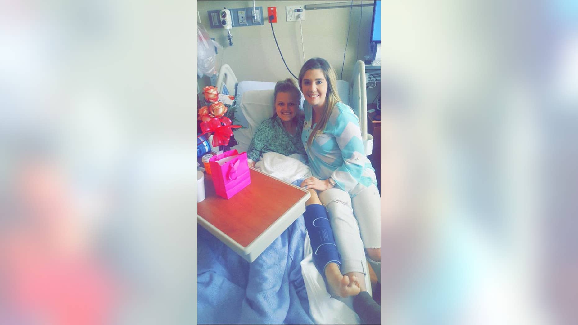 Jen Walker, right, plans to donate one of her kidneys to Melany Conner, left.