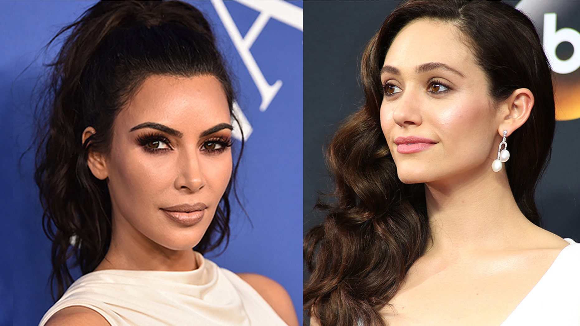 Emmy Rossum shares what she 'actually weighs' with fans on social media after slamming Kim Kardashian for 119-pound skinny comment.