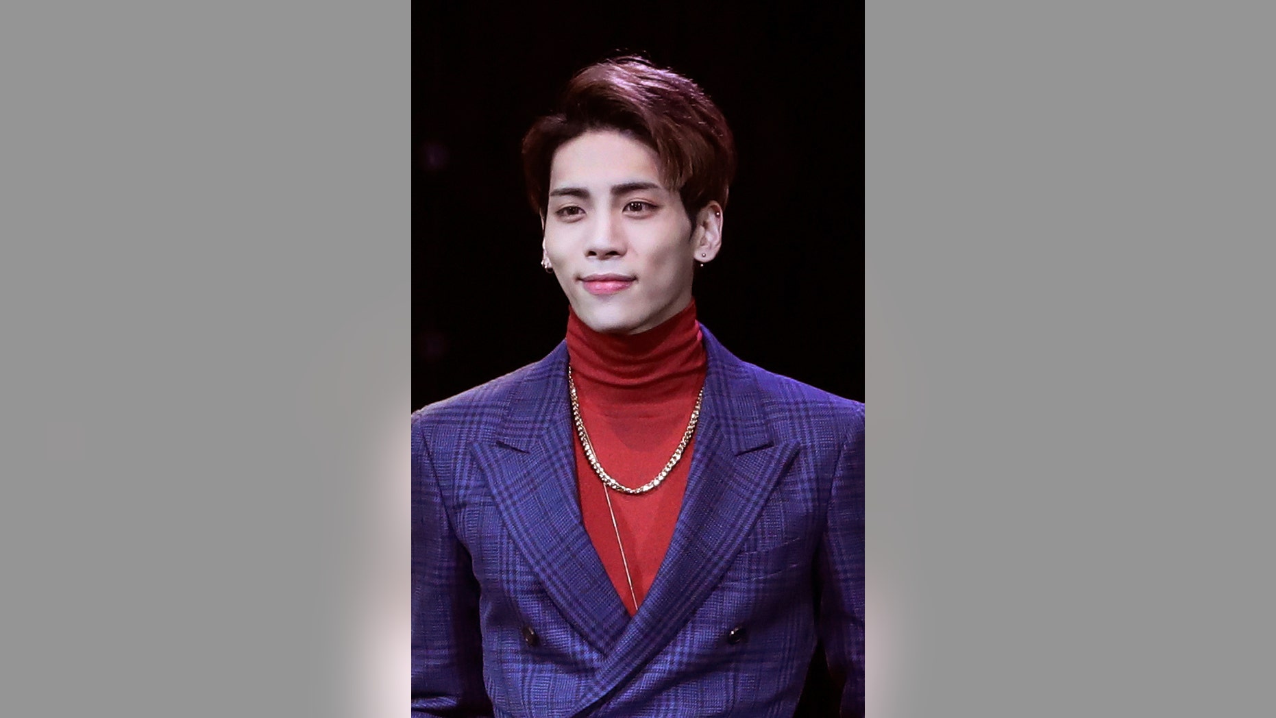 FILE - In this Oct. 4, 2016, file photo, Kim Jong-hyun, a member of South Korean K-pop group SHINee, poses for the media before a showcase for the group's album "1 of 1" in Seoul, South Korea. Kim Jong-hyun, better known by the stage name Jonghyun, was found unconscious at a residence hotel in Seoul and was pronounced dead later at a nearby hospital, Seoul police said Monday Dec. 18, 2017. (AP Photo/Lee Jin-man, File)