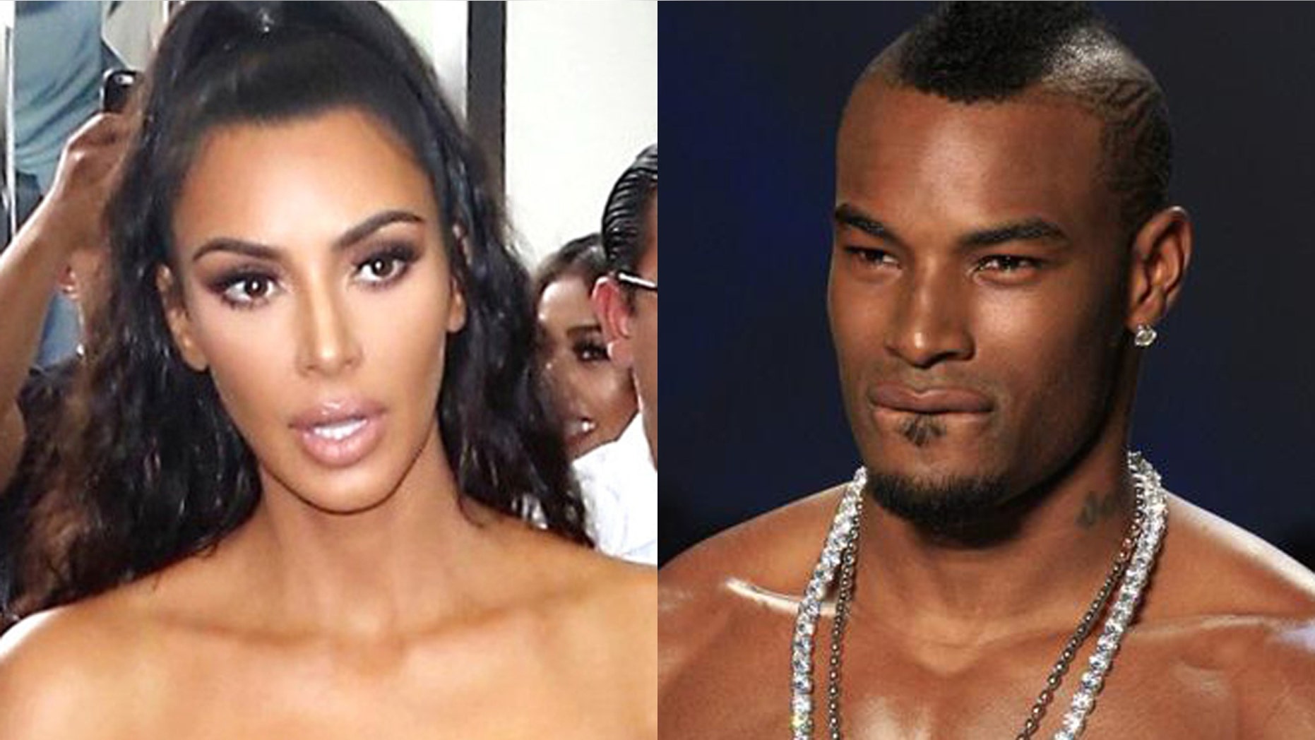 Kim Kardashian and model Tyson Beckford have began a war of words on social media after the model said that he 'didn't care' for the reality star's body.