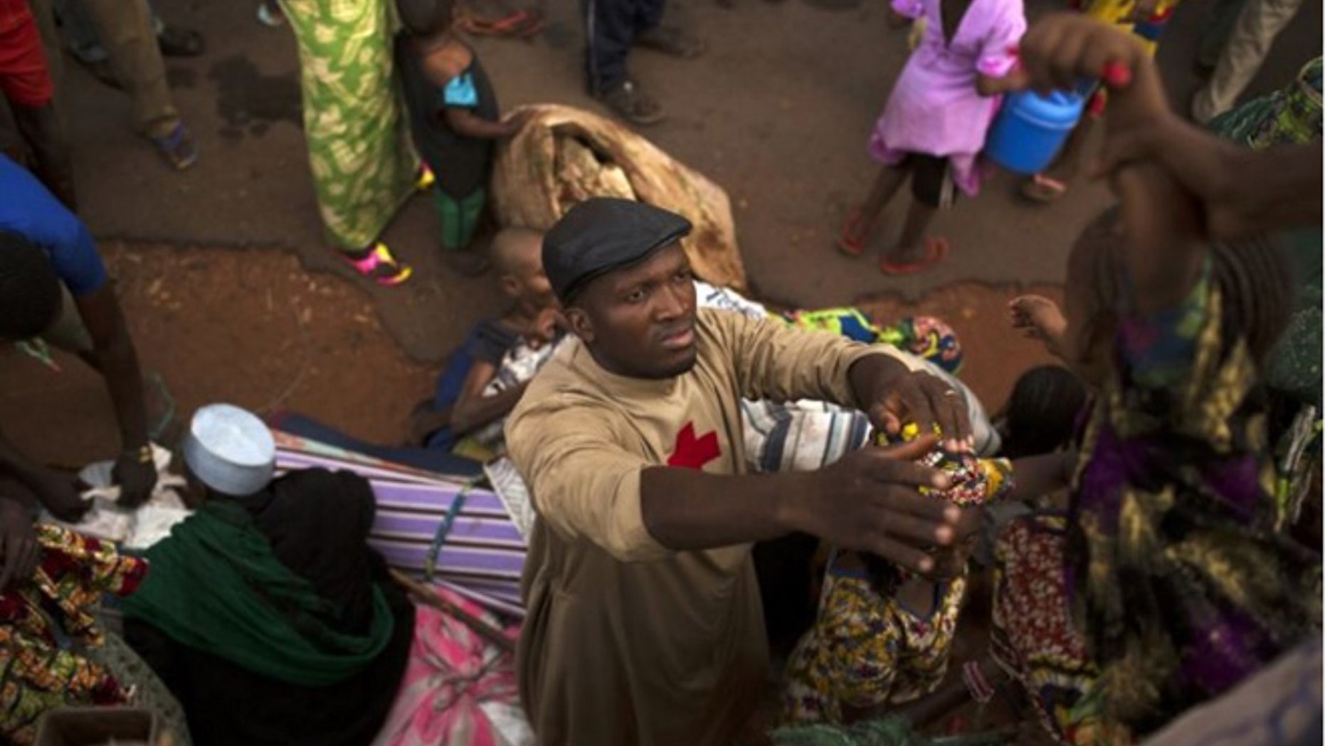 Father Bernard Kinvi has been nominated for the Aurora Prize for helping to transfer hundreds of Muslims over the border into Cameroon to escape sectarian violence.