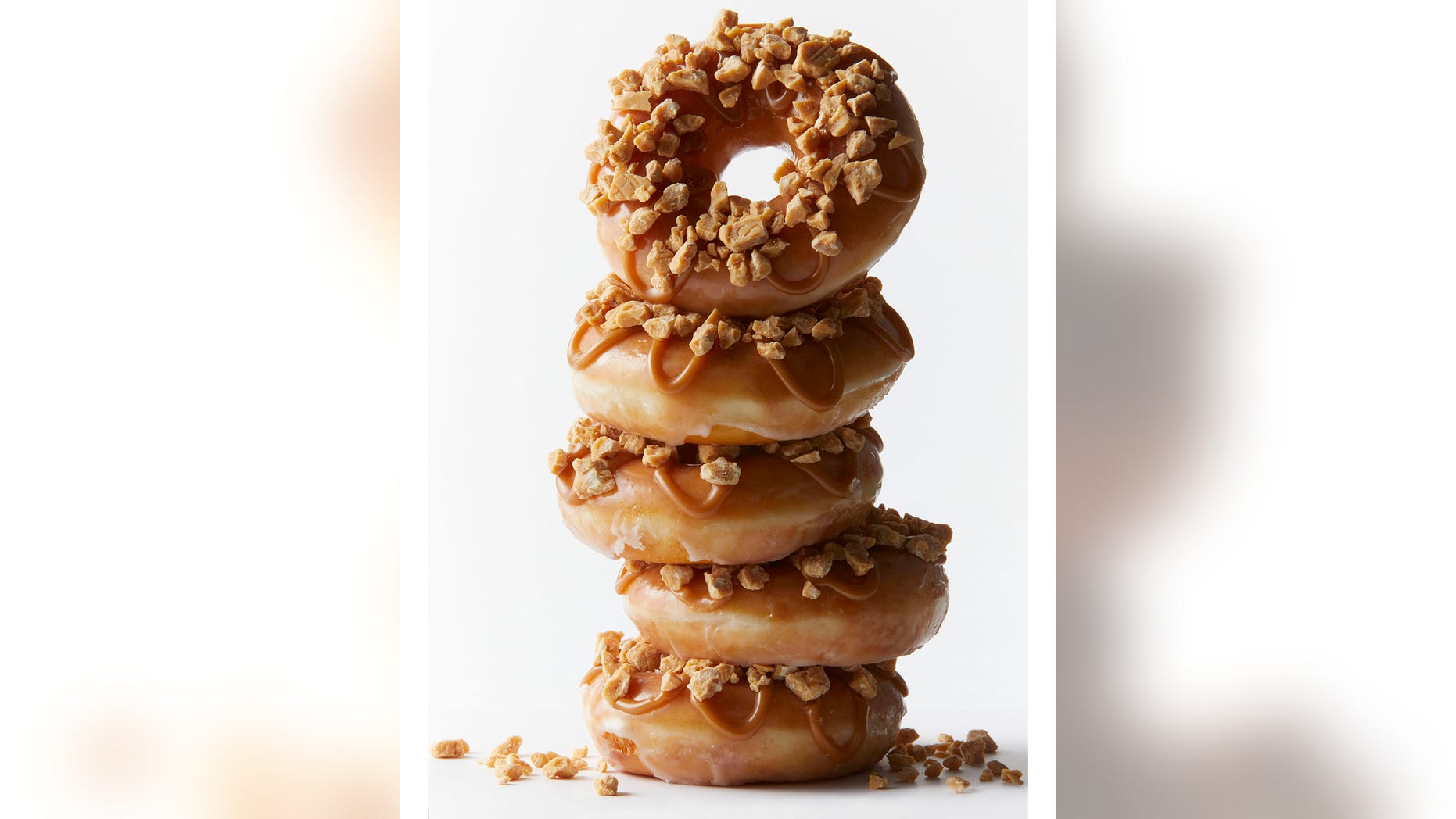 Krispy Kreme and Hershey have teamed up to create a limited-edition sweet-and-salty Gold doughnut.