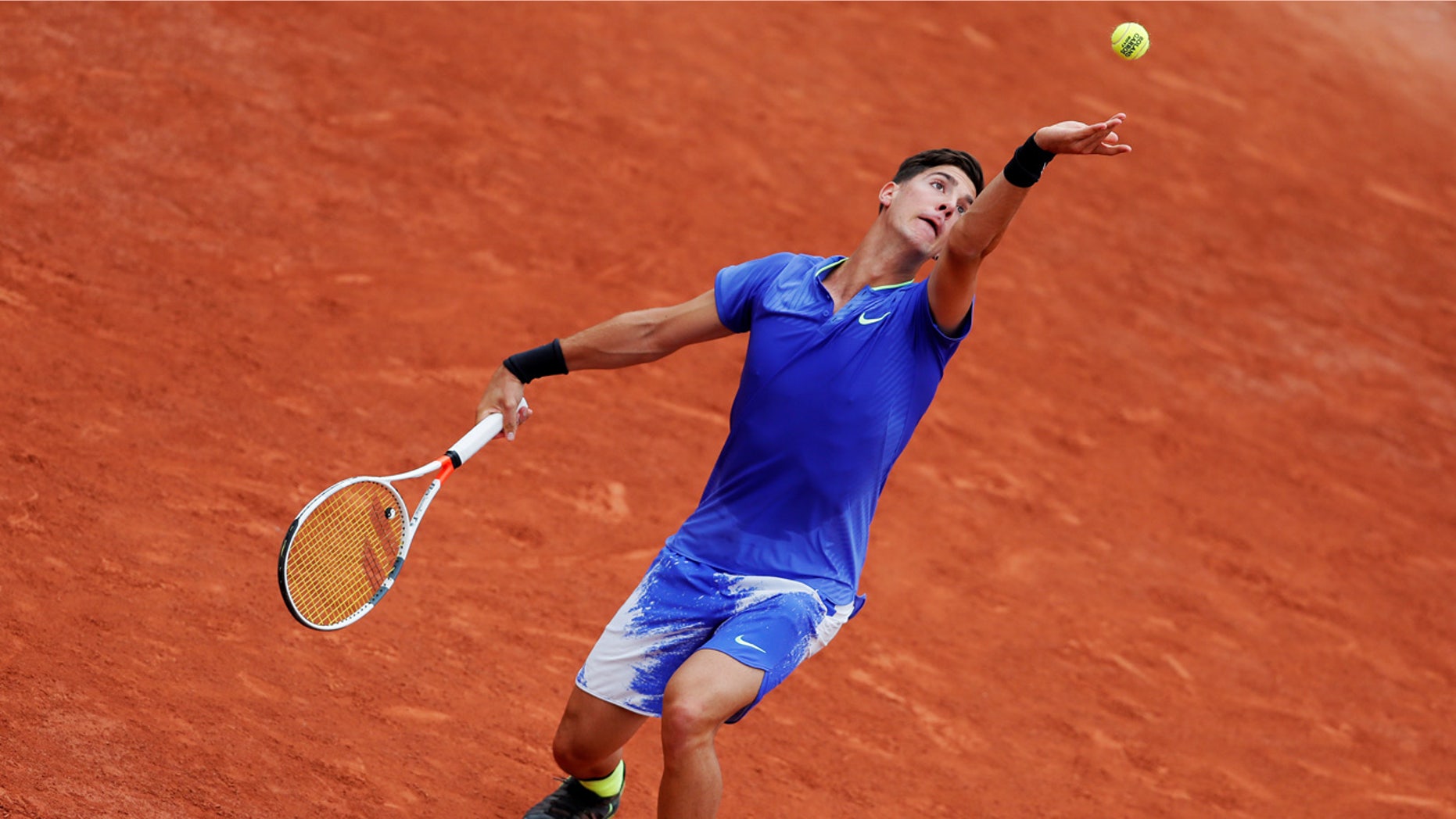 Kokkinakis' first round match in the French Open