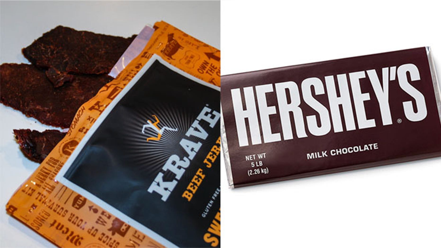 The chocolate company now owns KRAVE, the maker of artisanal beef jerky.
