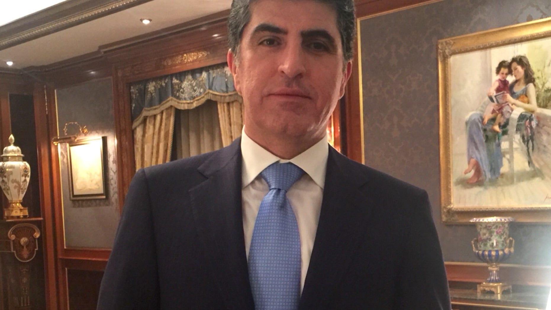 Kurdistan Regional Government Prime Minister Nechiravan Barzani