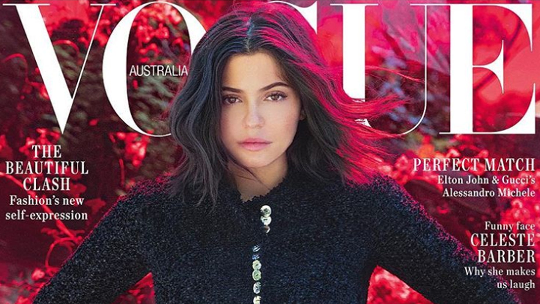 Kylie Jenner lands her first Vogue cover for the publication's Australian brand.