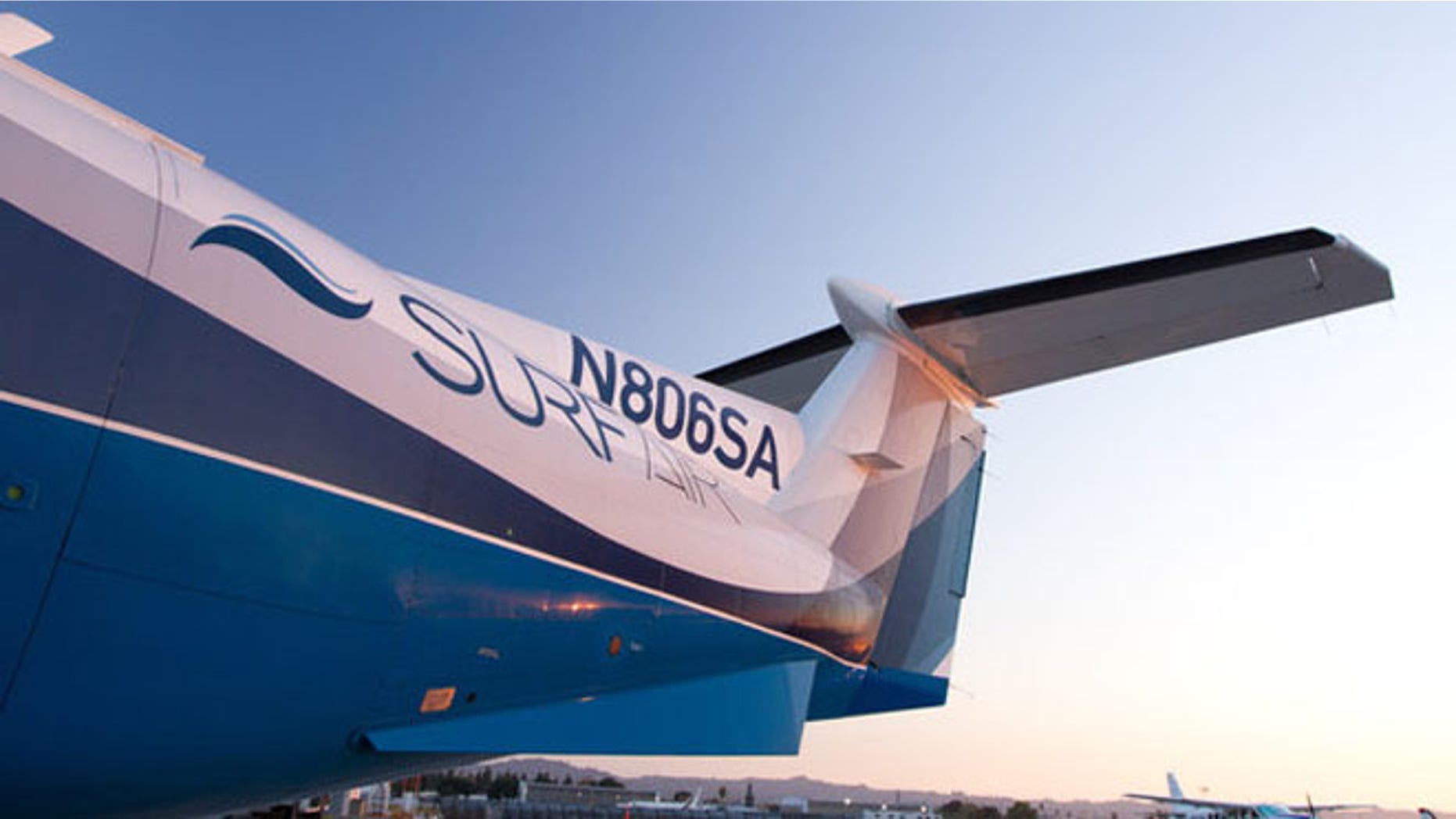 Surf Air, a Santa Monica-based membership airline, reported its first flight Wednesday.