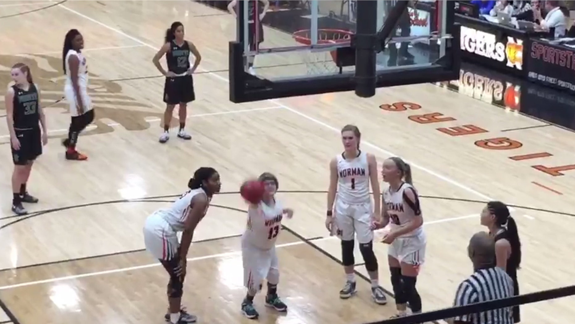 Lainy Fredrickson's basket has been viewed nearly 1 million times on Facebook.