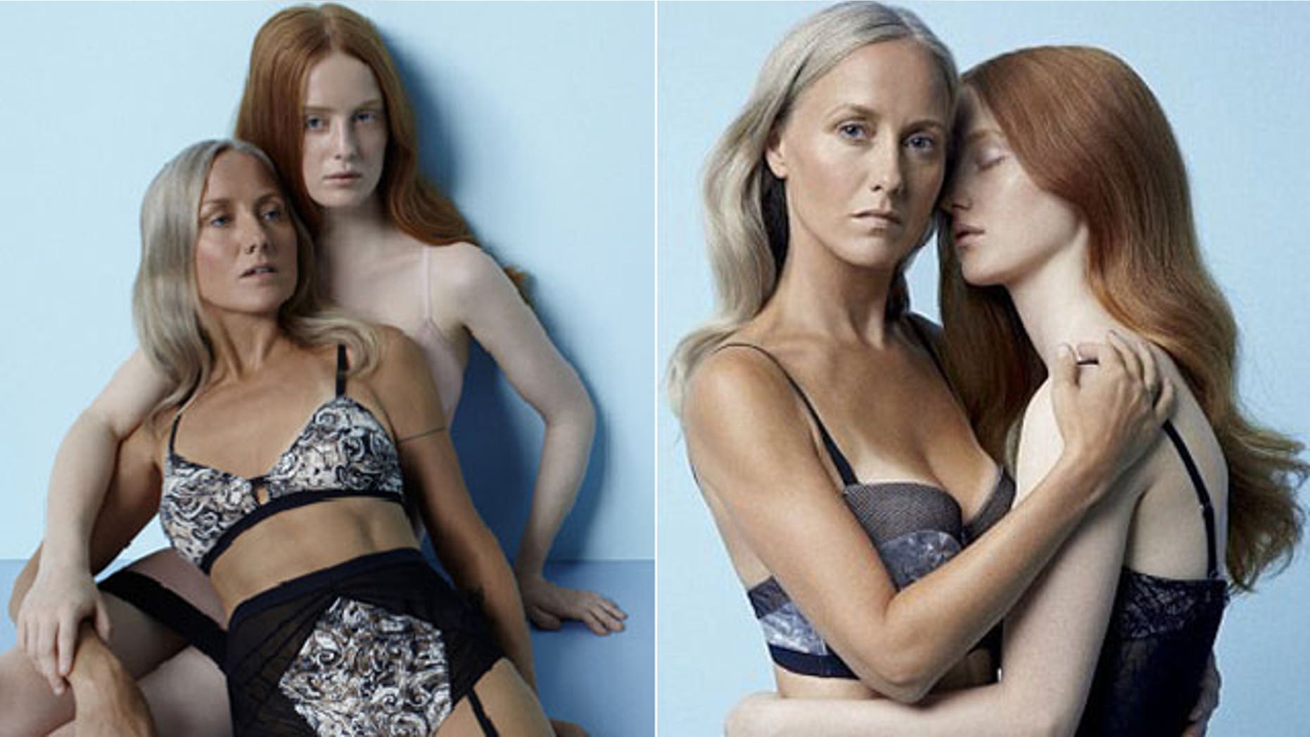 Images for the The Lake & Stars ad campaign.