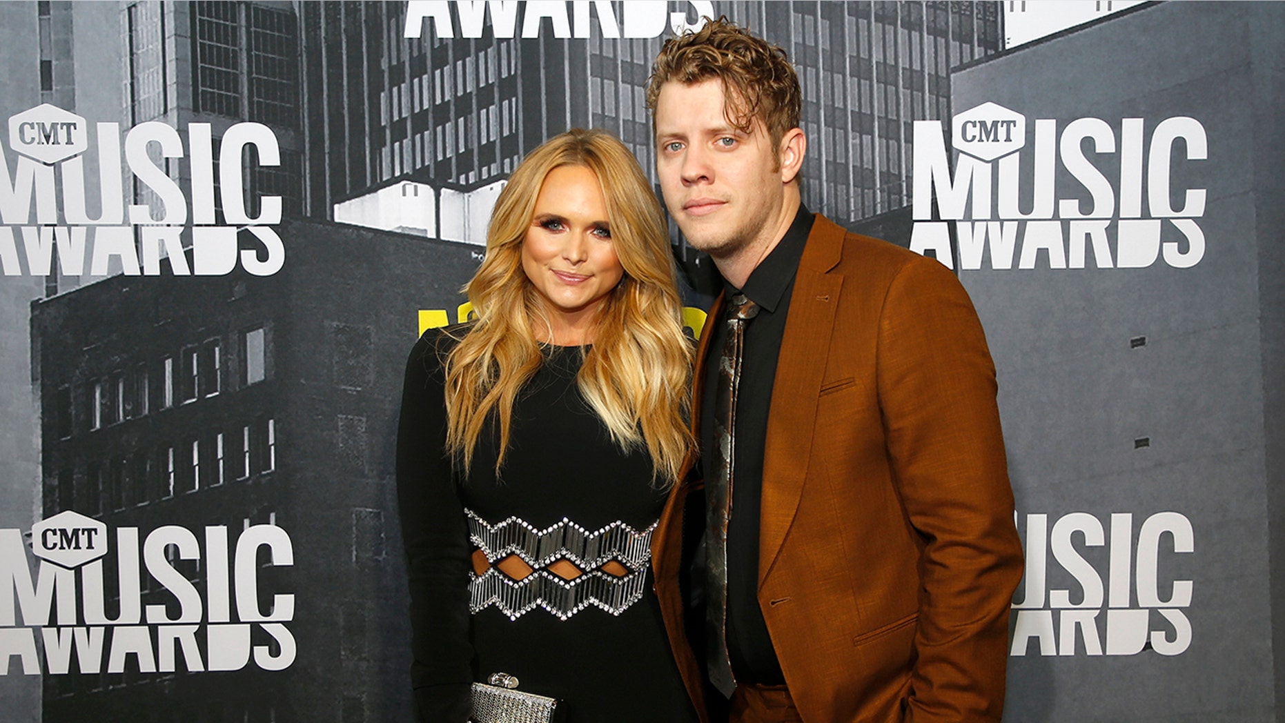 Miranda Lambert and Anderson East at the 2107 CMT Music Awards