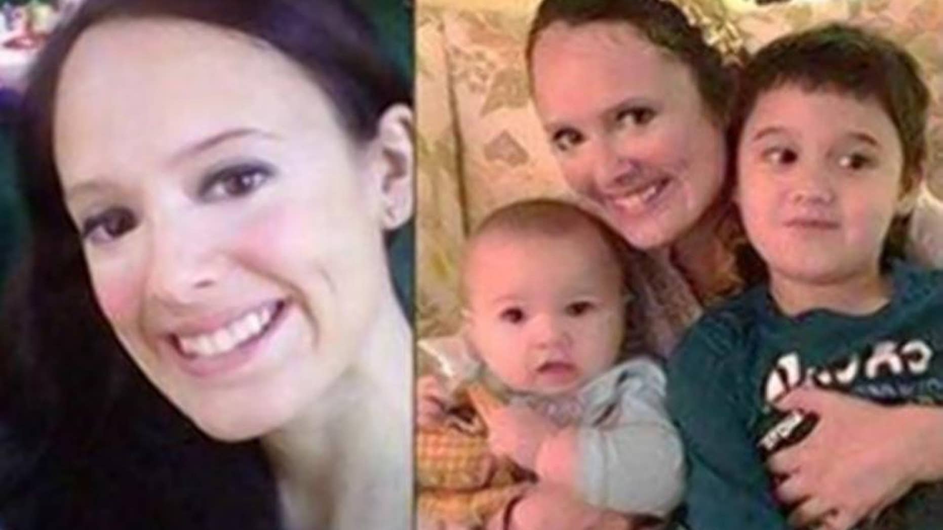 Monica Lamping with her children: Oria, left, and Kai. (City of Virginia Beach)