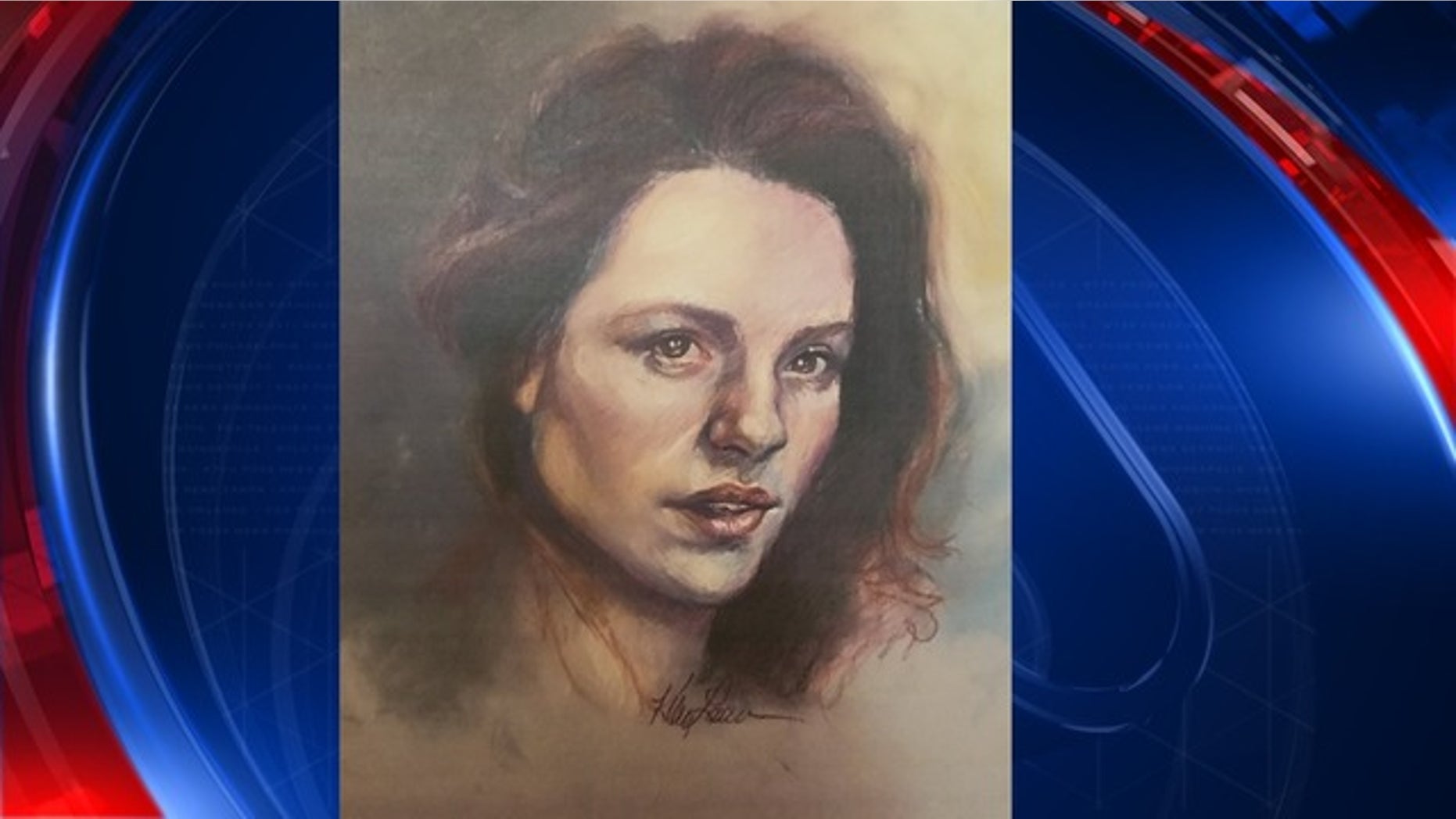 This sketch by the Georgia Bureau of Investigation shows the victim whose remains were found in a landfill this week.