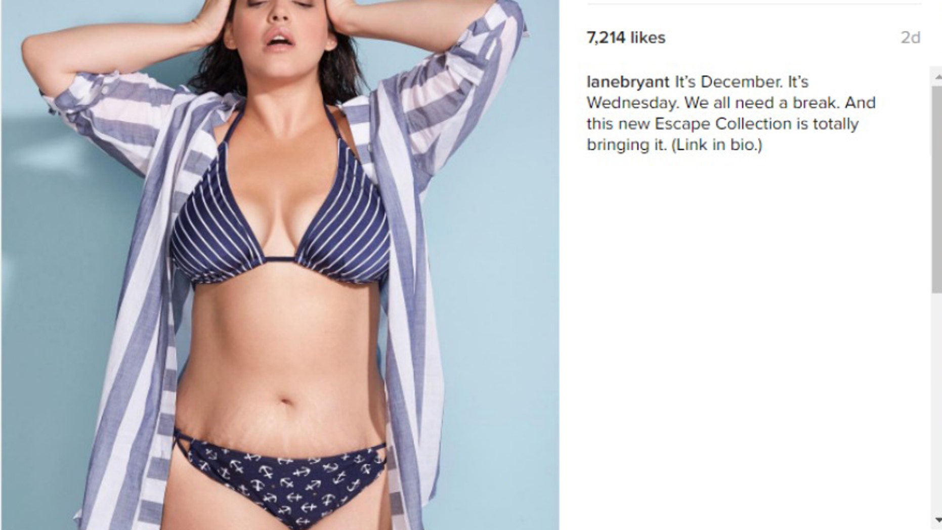 lane bryant swimsuits 2016