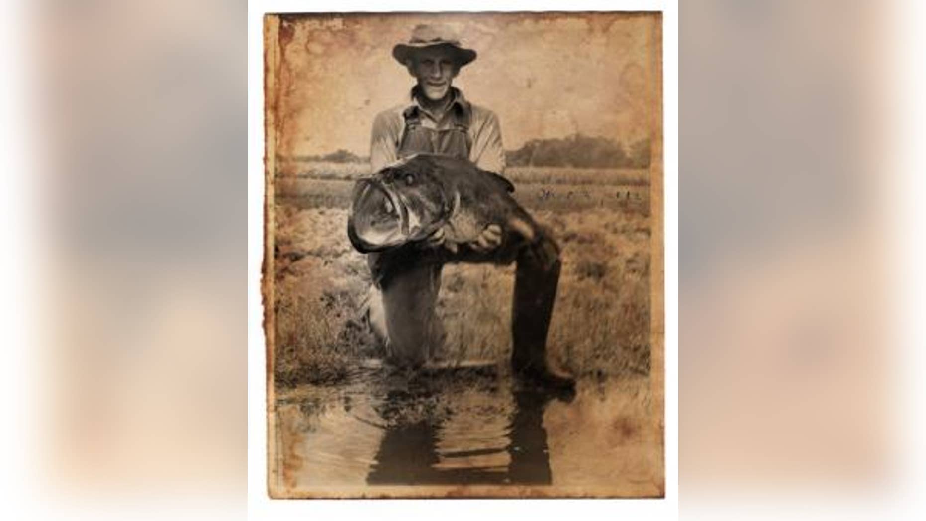This photo turned up mysteriously on the anniversary of George W. Perry's record catch. (Augusta Chronicle)