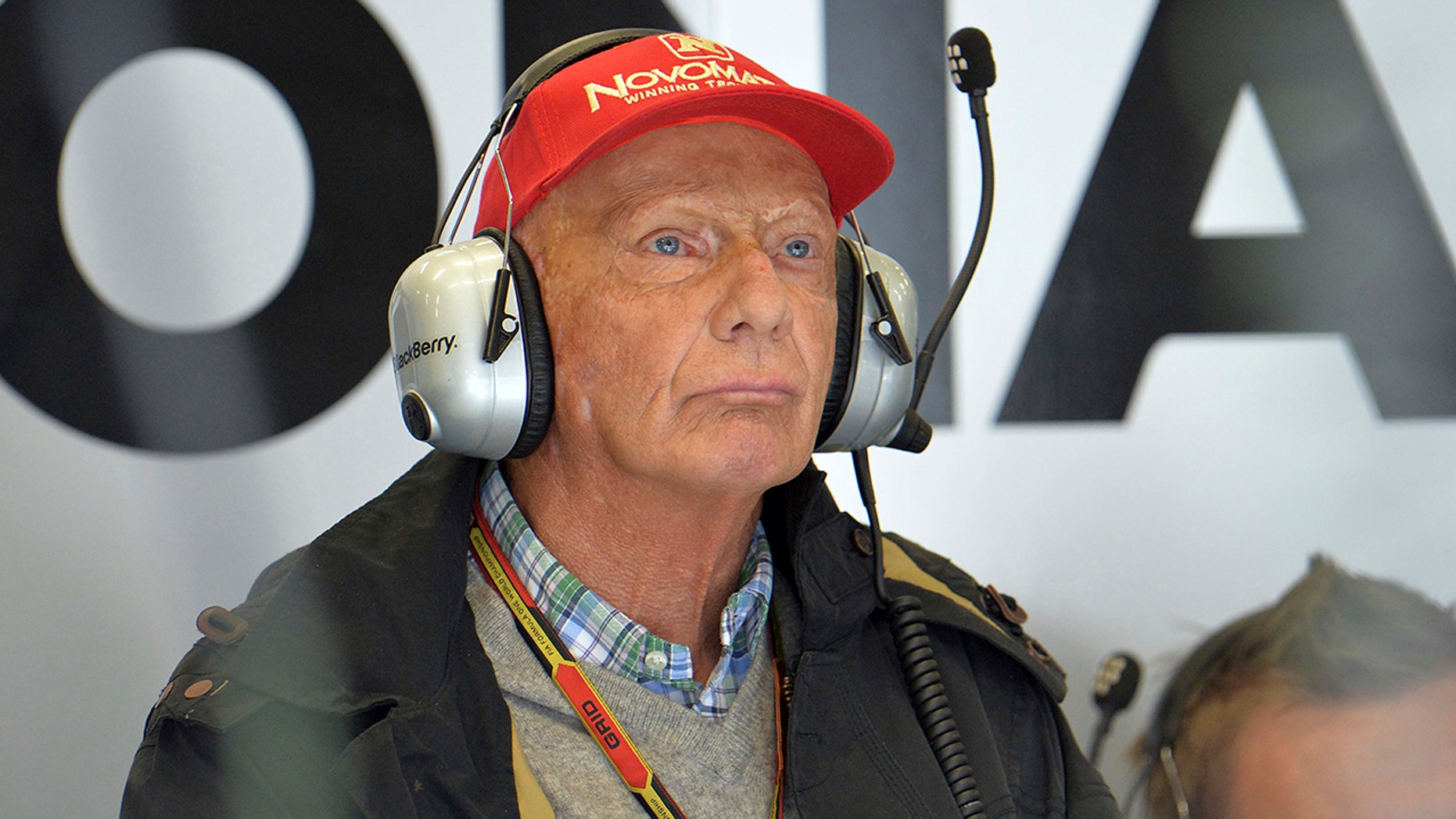 Niki Lauda fire