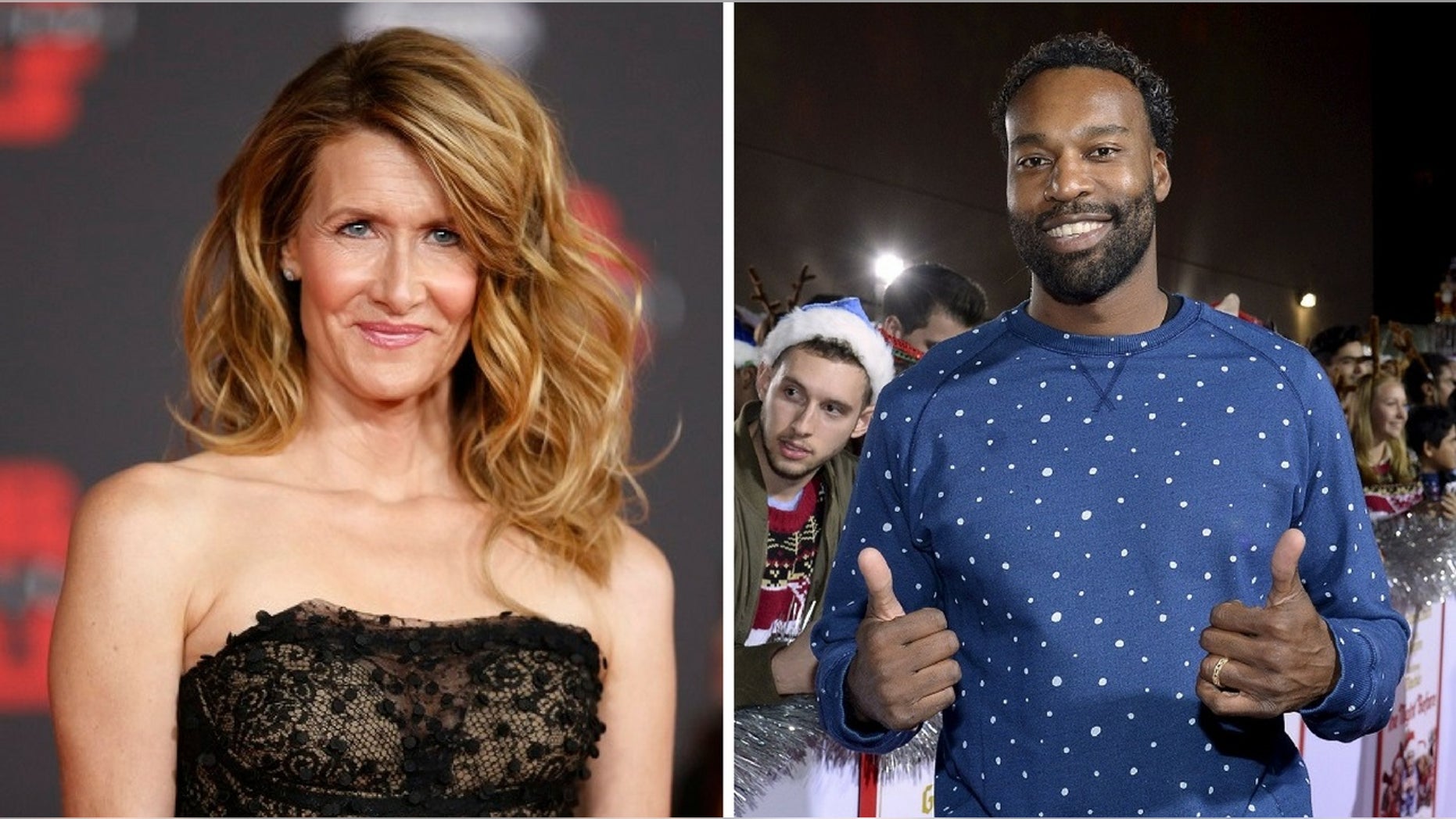 Laura Dern and Baron Davis were spotted together having a romantic lunch last week in Beverly Hills.