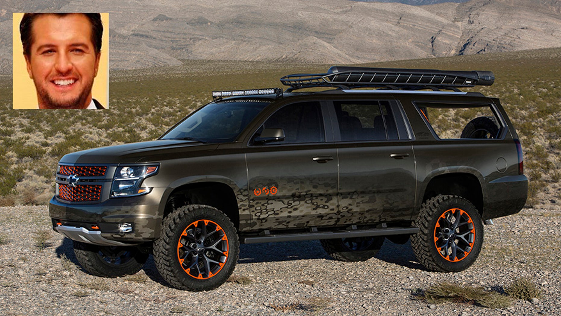 Country music superstar Luke Bryan has teamed up with Chevrolet to create a bold, stylized Suburban concept introduced at the 2017 SEMA Show. The concept speaks to Luke’s “Huntin, Fishin’ and Lovin’ Every Day” outlook.