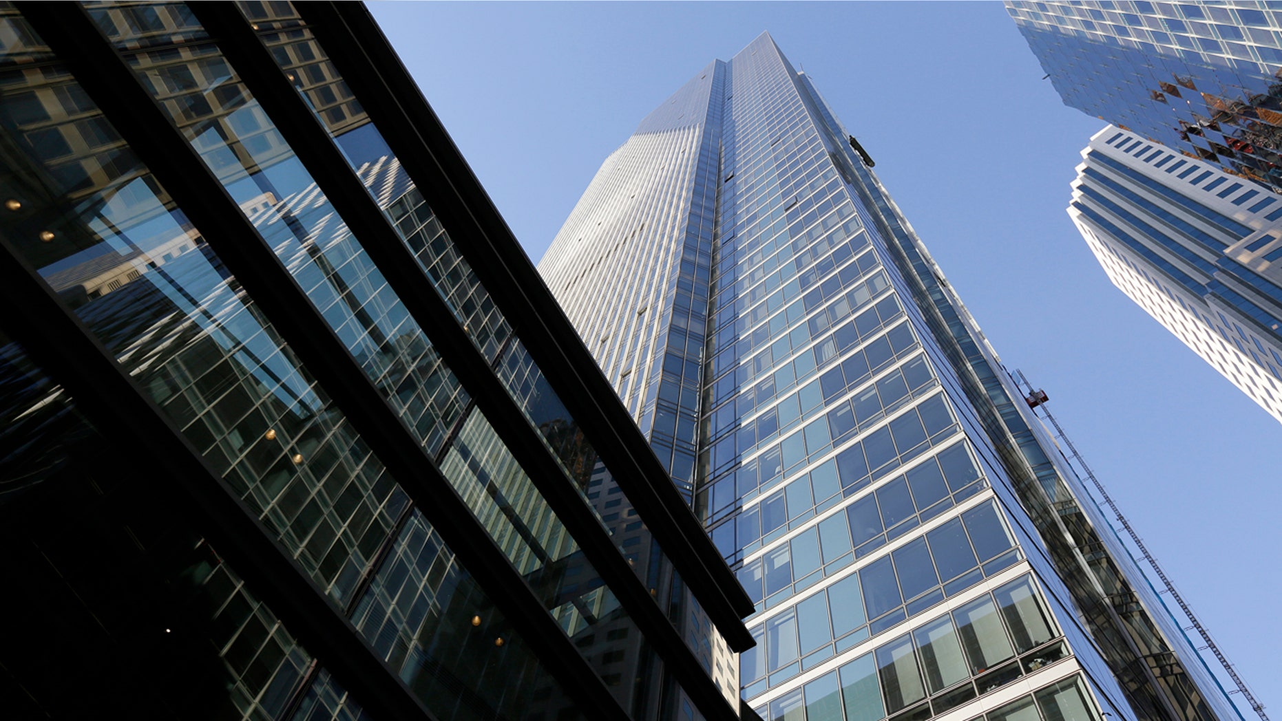 FILE: The Millennium Tower in San Francisco is a 58-story building has been referred to as the "leaning tower of San Francisco."