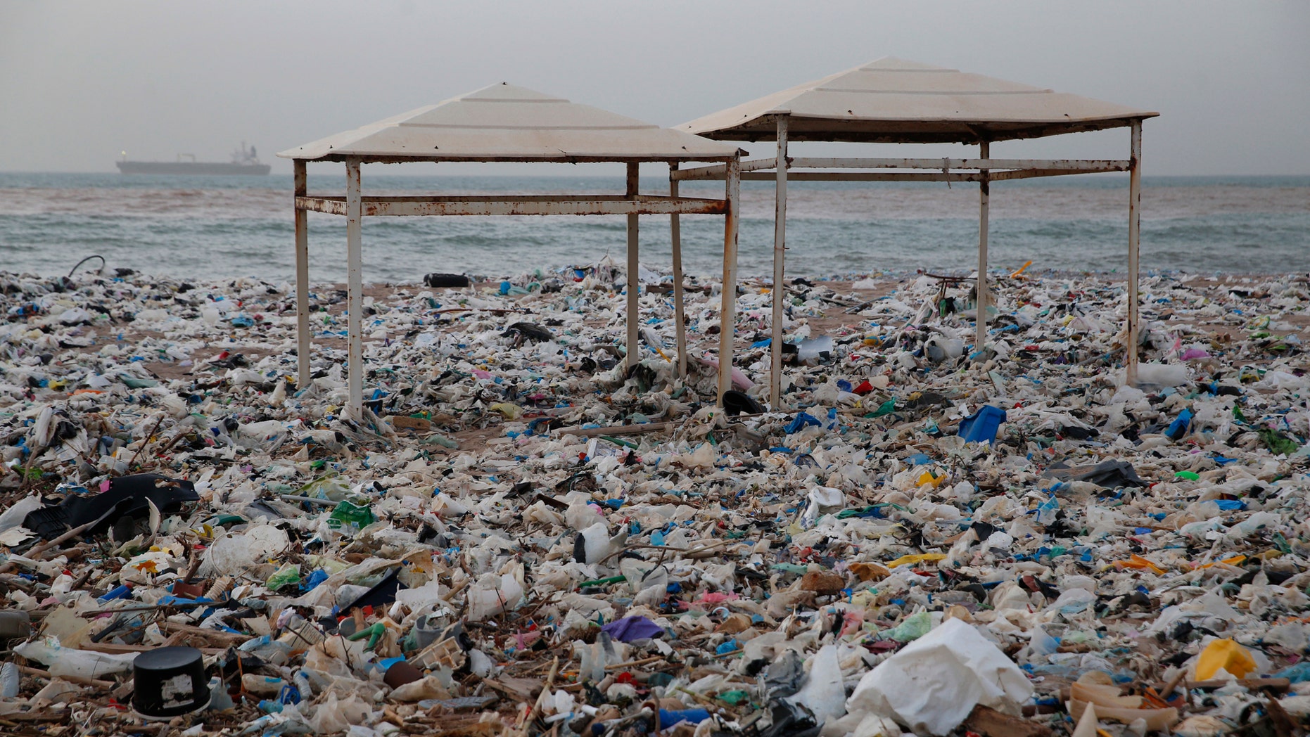 Flood Of Garbage Hits Beach In Lebanon Sparks Outrage Fox News