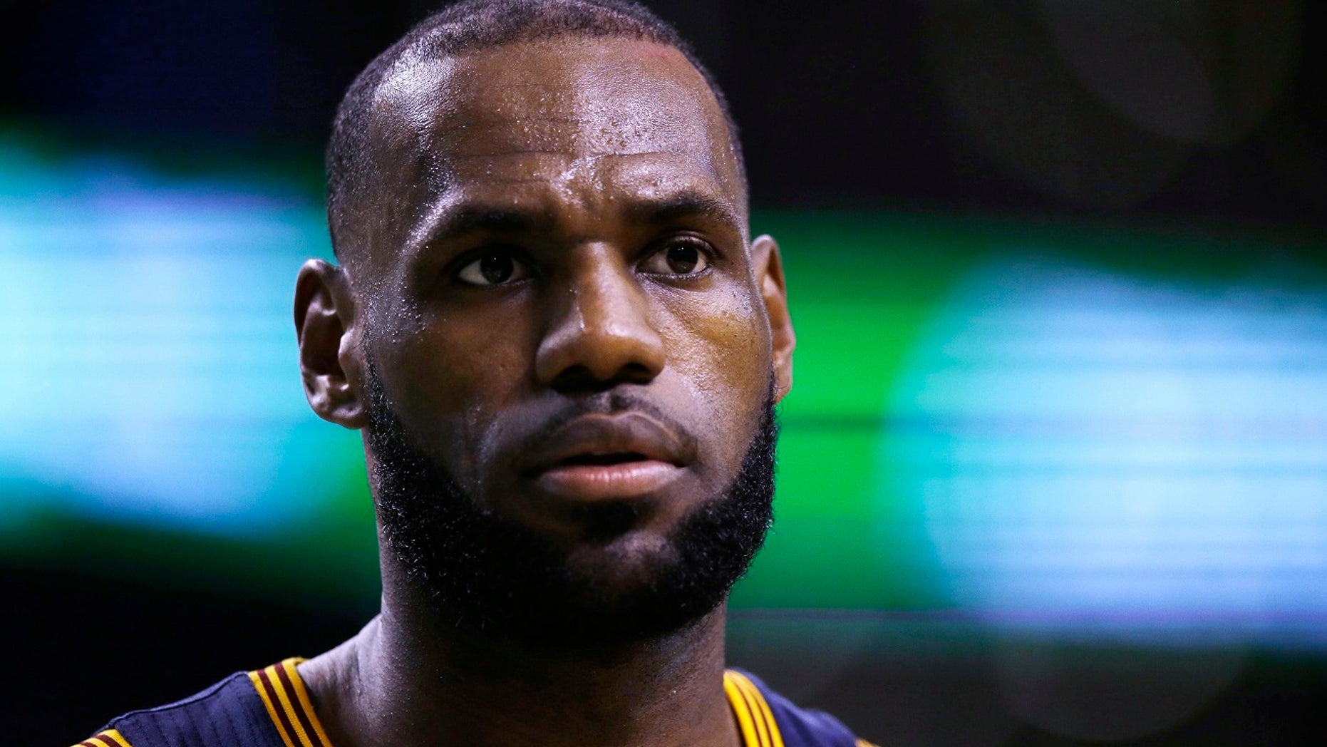 LeBron James slammed President Trump in a speech at an Ohio amusement park on Aug. 8.