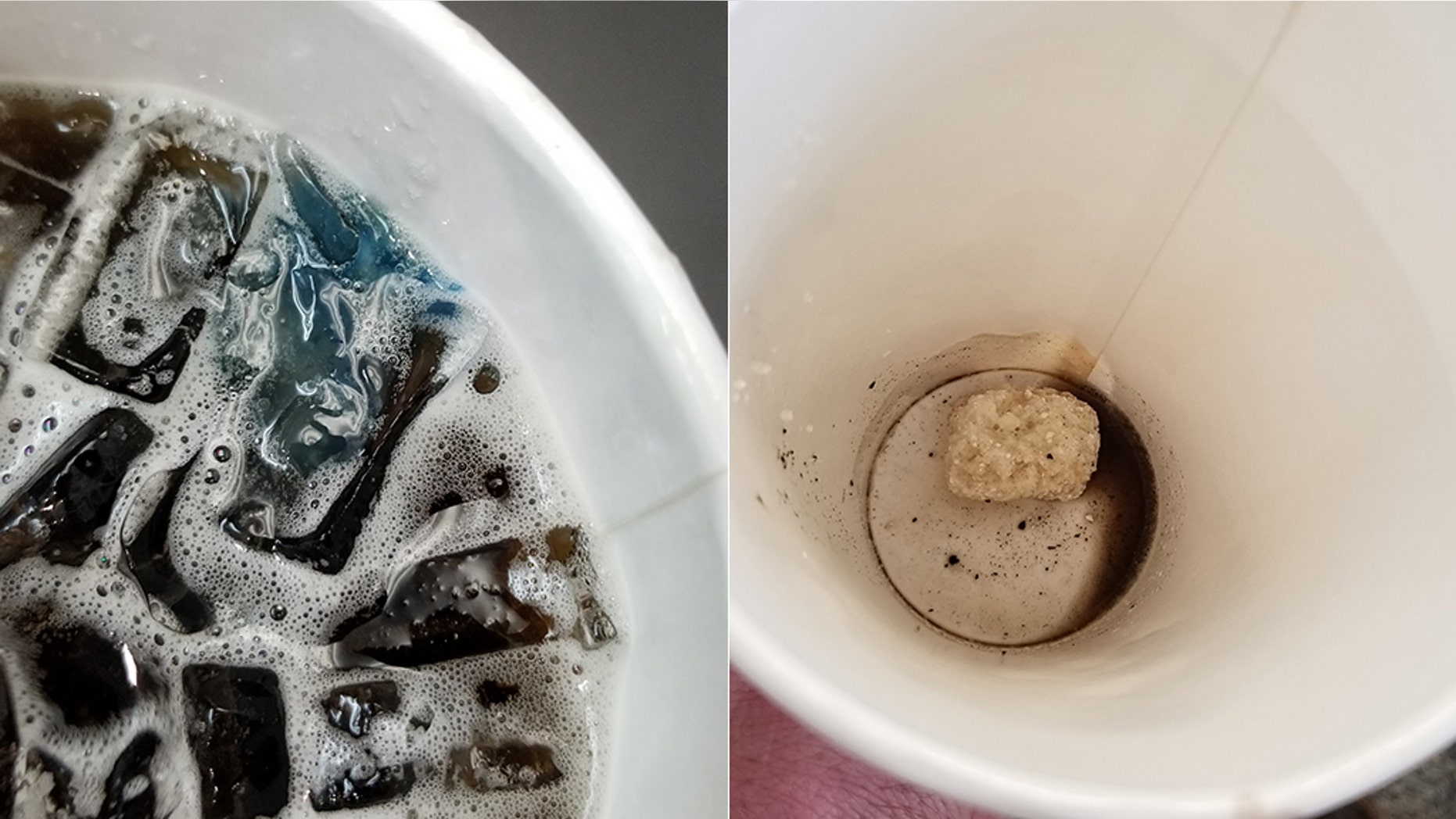A man in Florida claims a McDonald's worker put a bleach pod in his soda, leading to his hospitalization.