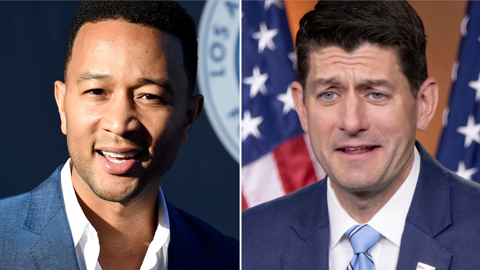 Singer John Legend lashed out at Speaker Paul Ryan on Saturday after the lawmaker posted a Father's Day video about his children amid the ongoing controversy over immigration.