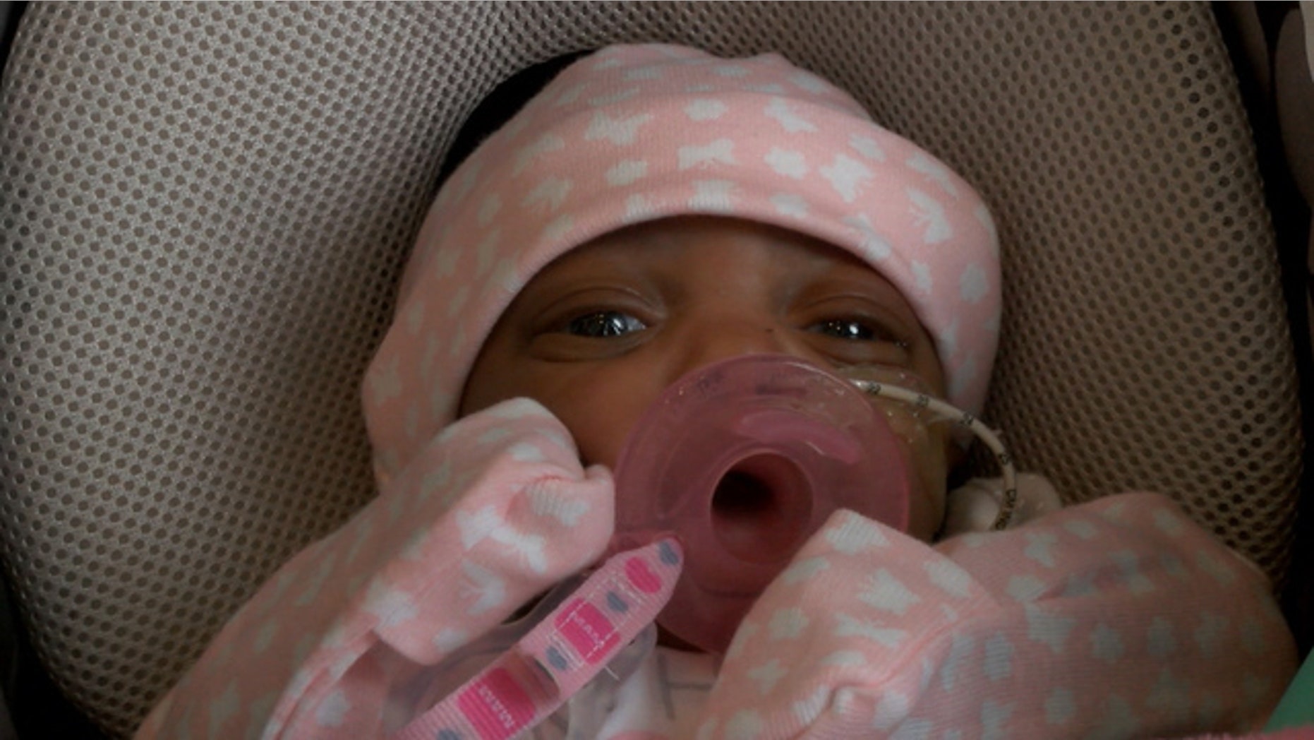 Layah Faith Pegues was born weight just 10 ounces.