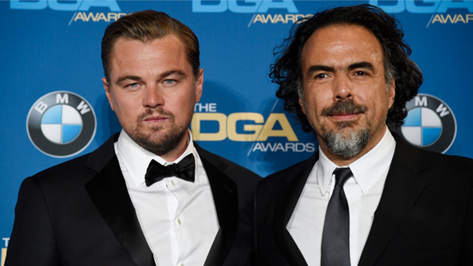 Feb 6, 2016. Leonardo DiCaprio, left, star of "The Revenant," poses backstage with the film's director Alejandro Gonzalez Inarritu at the 68th Directors Guild of America Awards in Los Angeles.