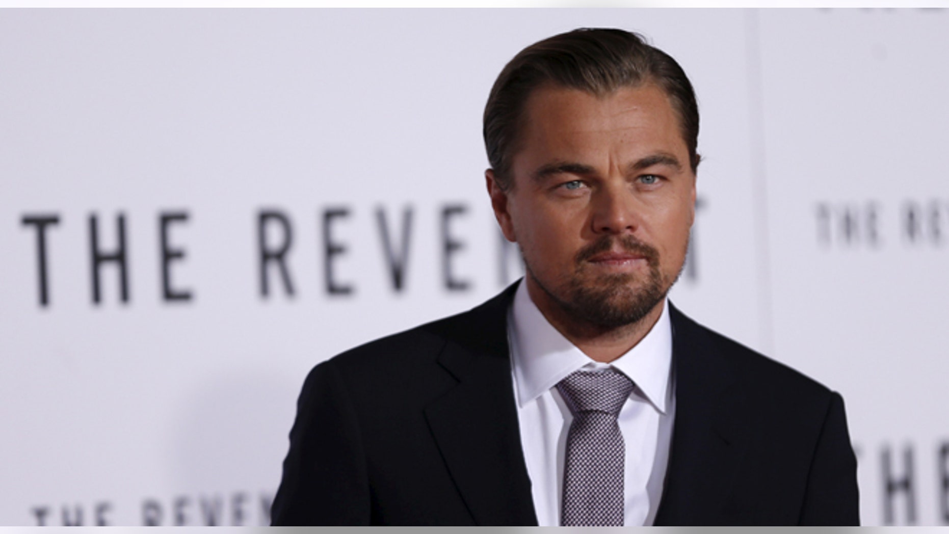Jan 8, 2016. Leonardo DiCaprio poses at the premiere of "The Revenant" in Hollywood, CA.