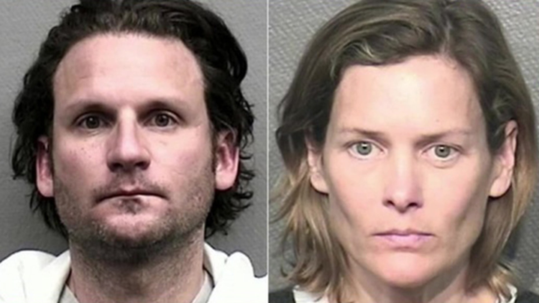 Leon Jacob and Valerie McDaniel after their arrests in March 2017.