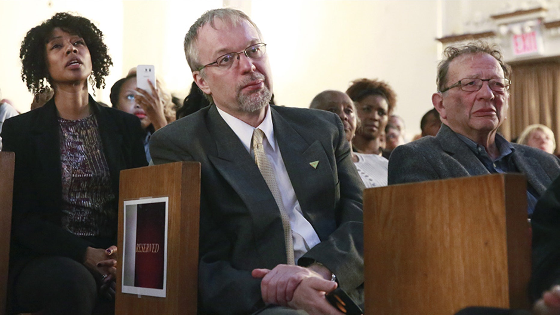 Levi Sanders, center, announced he is running for Congress this week on a similar platform as his father, Sen. Bernie Sanders.