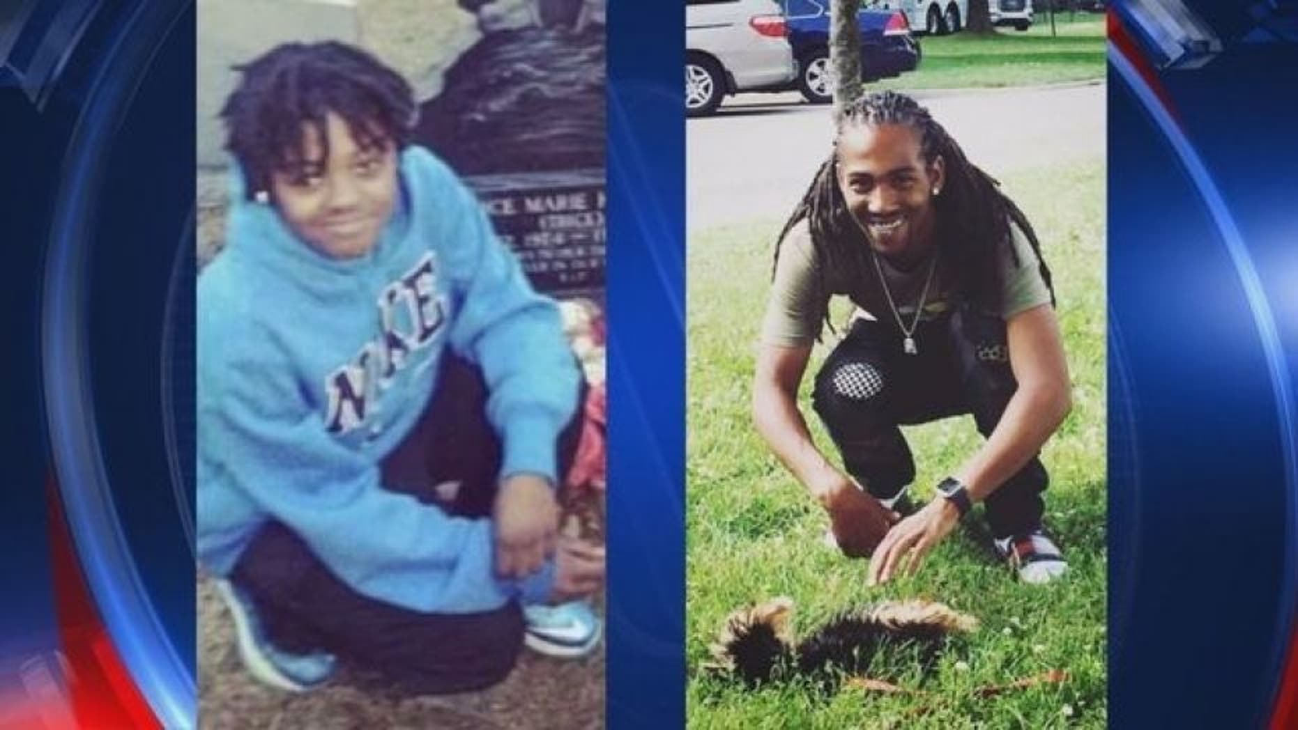 Kerrice Lewis, left, and Armani Coles,