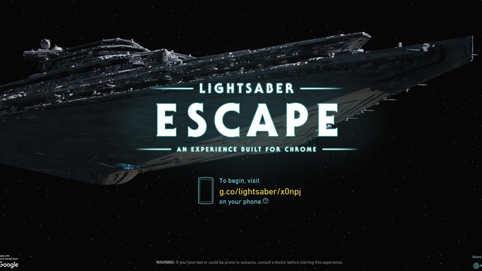 (Screenshot from www.lightsaber.withgoogle.com)