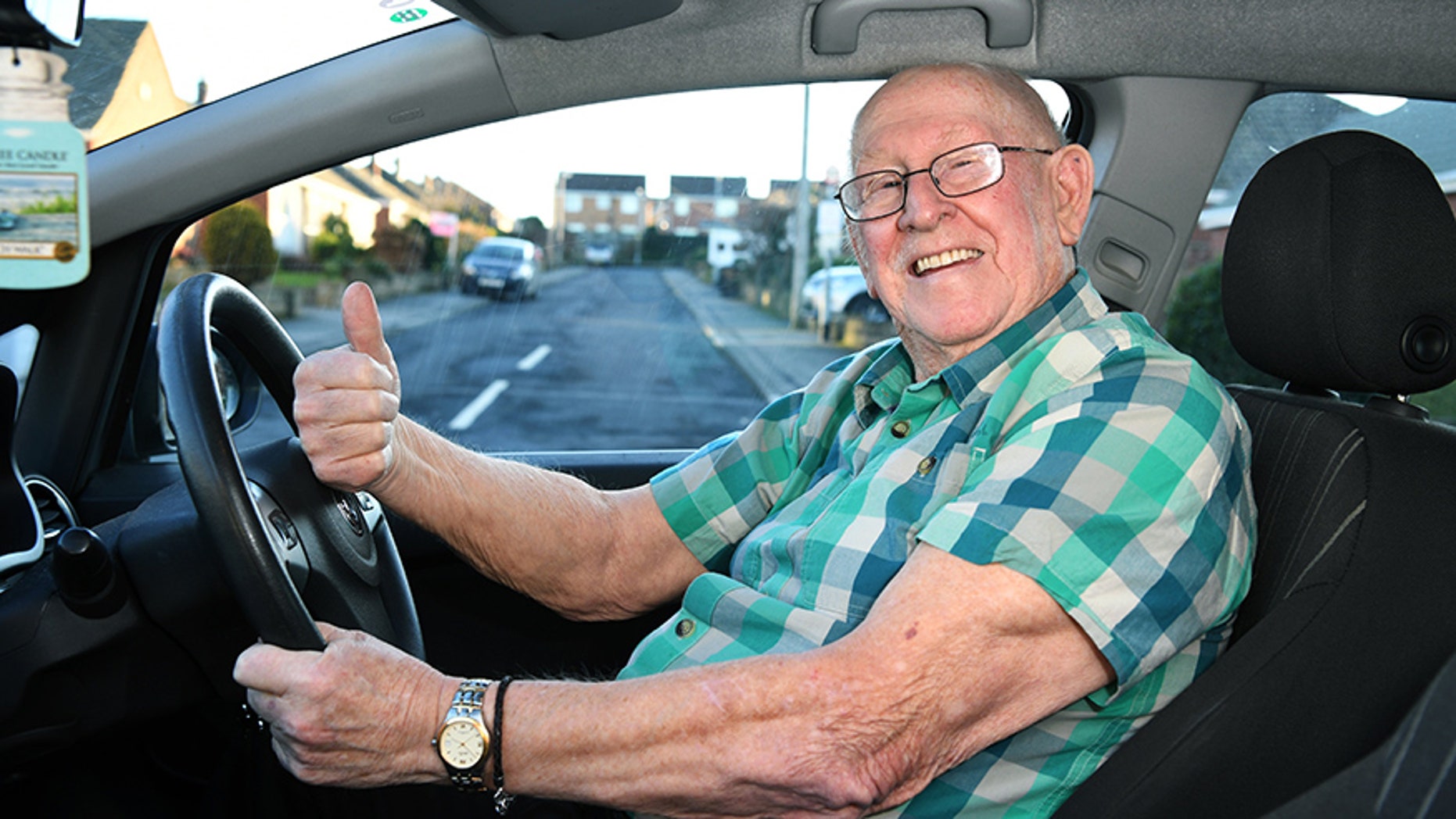 Keith Limbert first tried to get his license at age 25, but gave up.