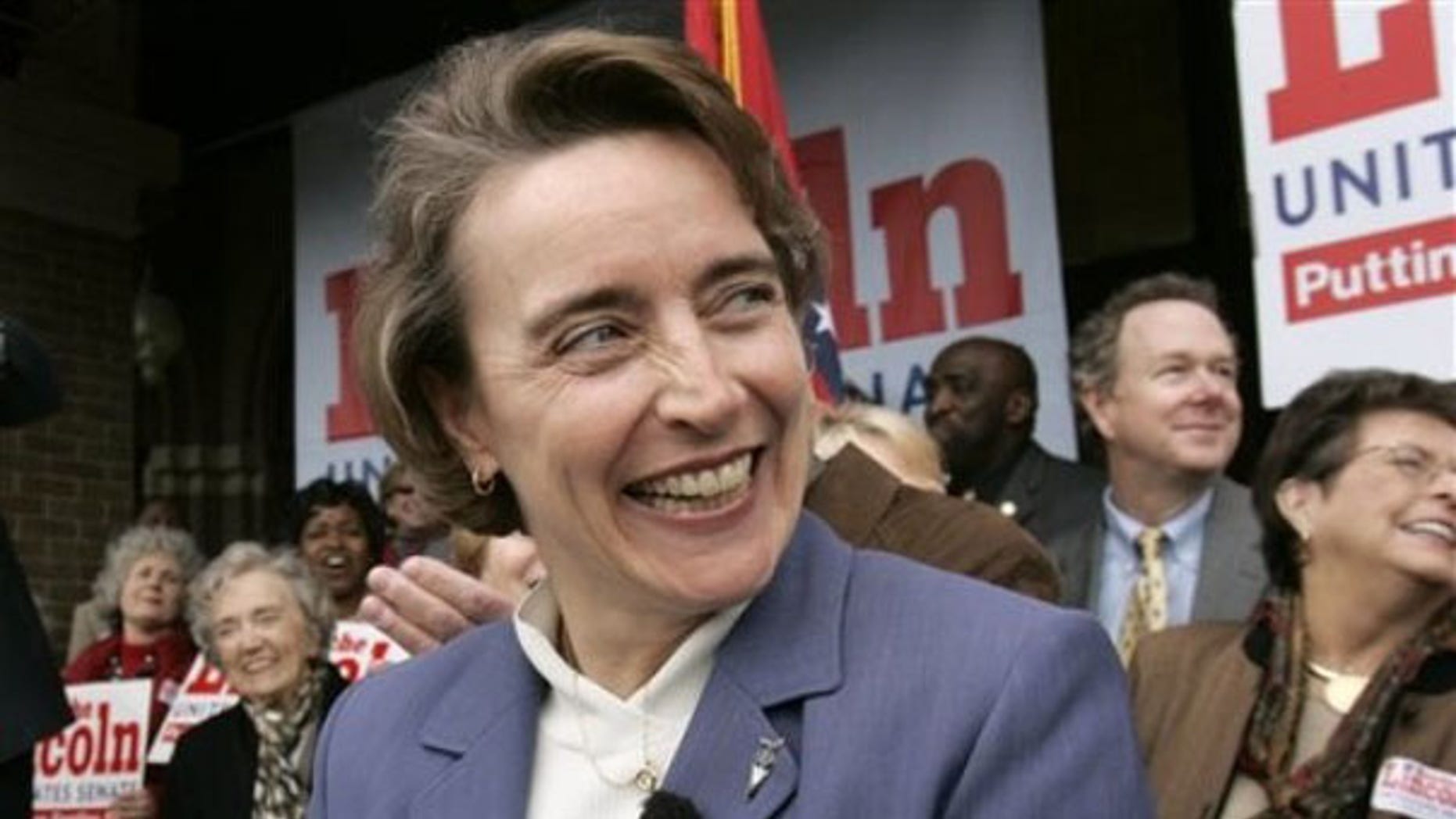 Sen. Blanche Lincoln attends the opening of her Little Rock, Ark., campaign headquarters March 1. (AP Photo)