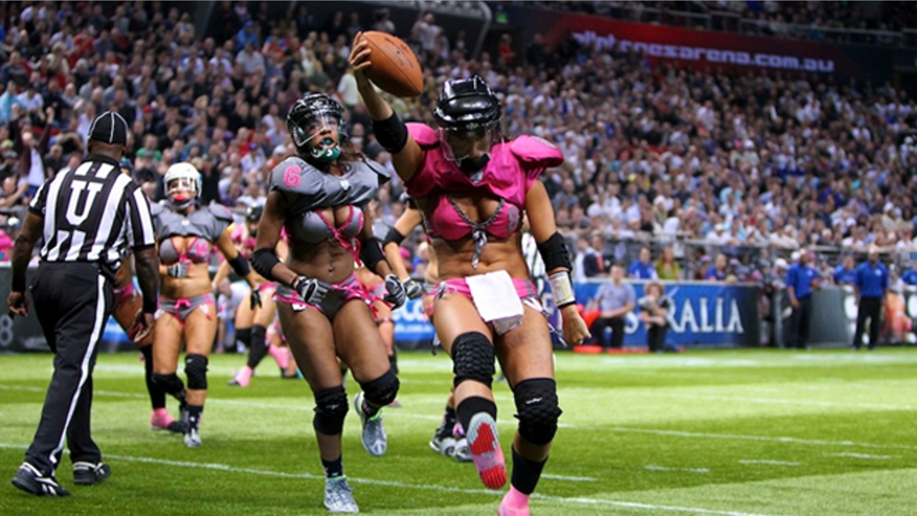A handful of replacement refs in the NFL were let go by the Lingerie Football League.