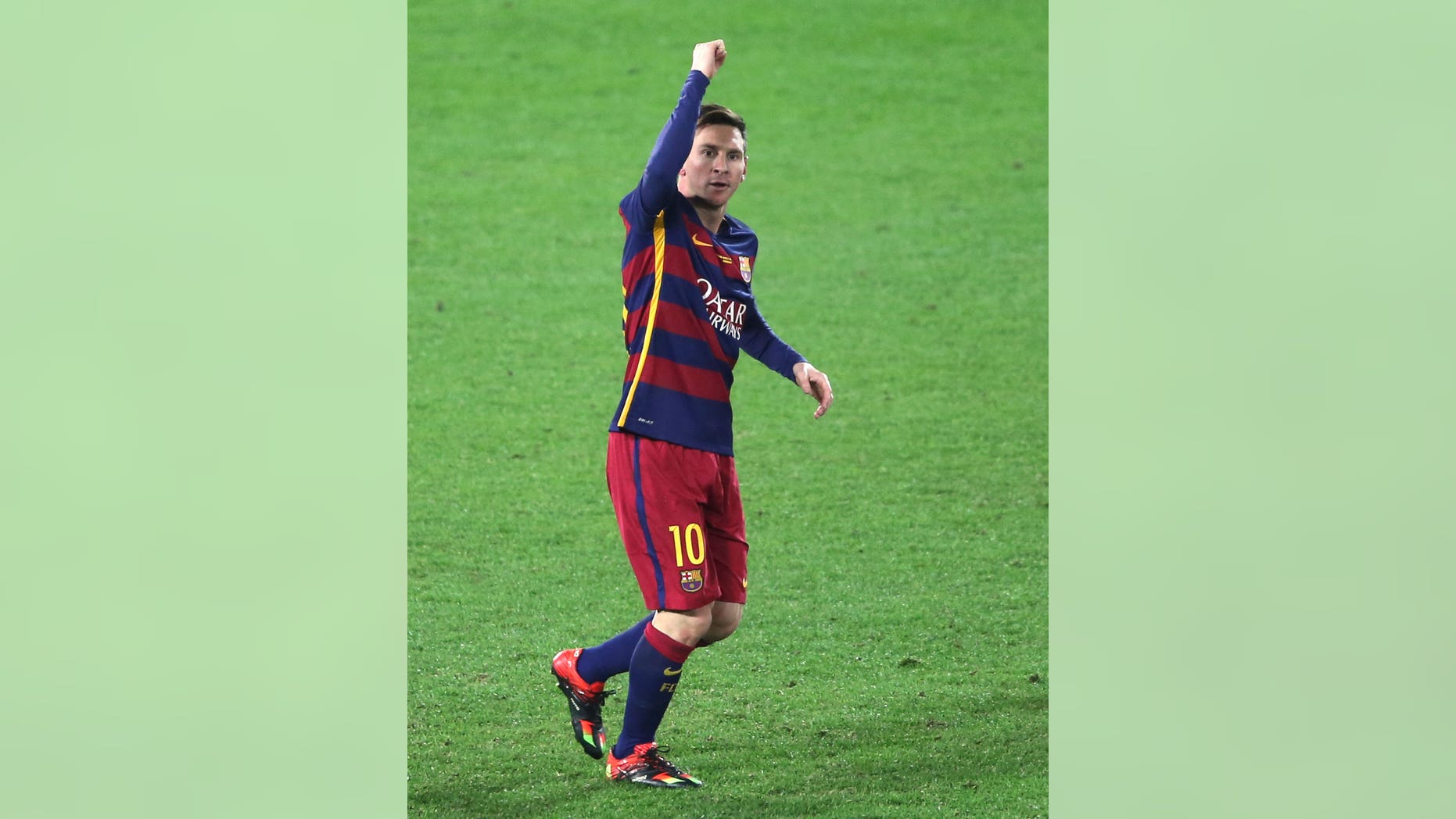 Pictured: Messi, who is probably making this same face right now. (Photo Credit: AP)