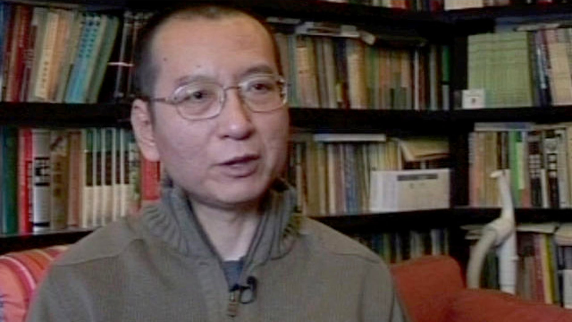 This image, taken in 2008, shows Chinese pro-democracy activist and writer Liu Xiaobo (AP)
