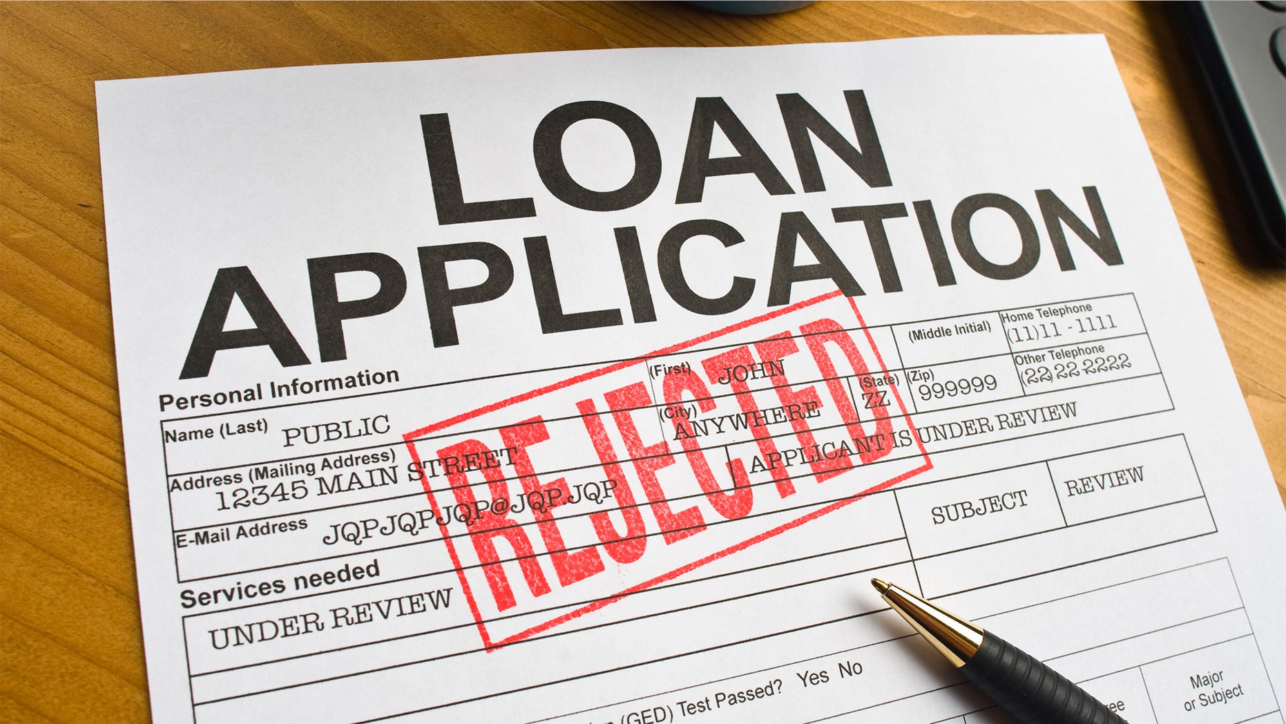 loan-rejected