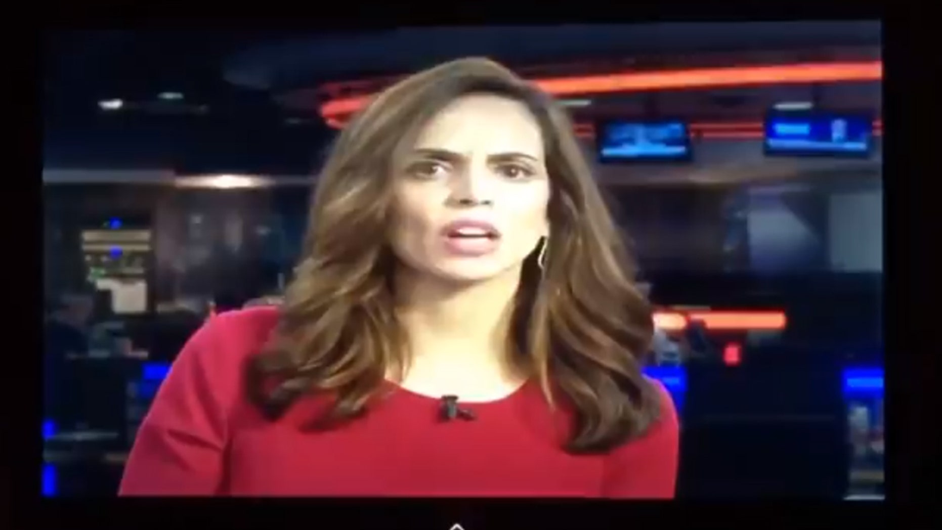 A KRIS Communications broadcast was interrupted by a vulgar audio clip on Monday.