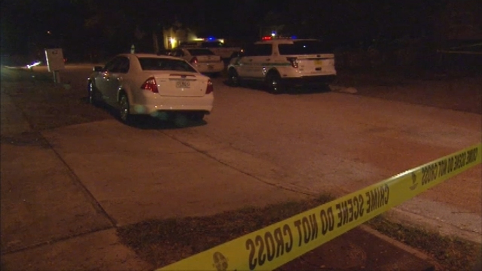 The shooting scene in Lockhart.