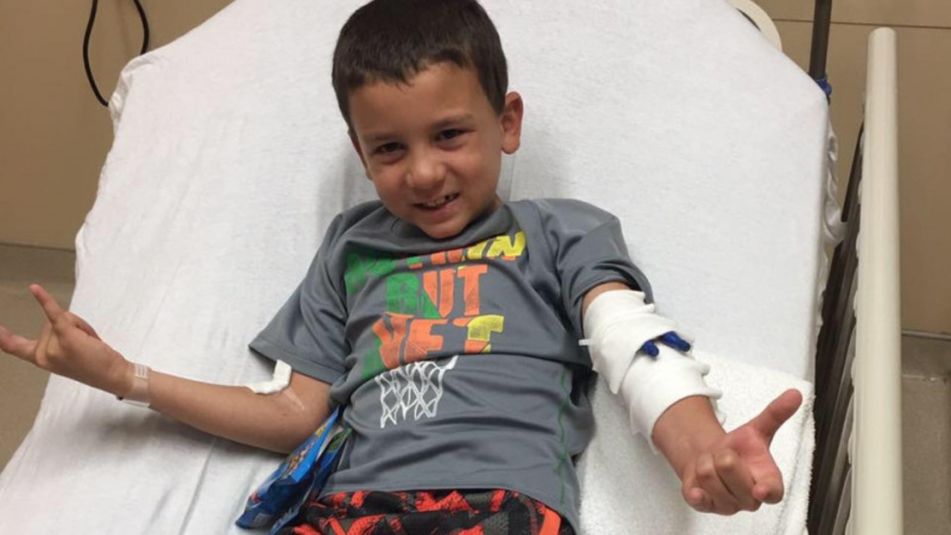 Logan Silva, 7, was injured playing soccer about three months ago, but had been complaining of severe headaches and vomiting ever since.